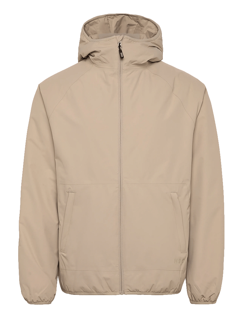 H2O - Læsø Padded Jacket - voodriga joped - warm grey - 1