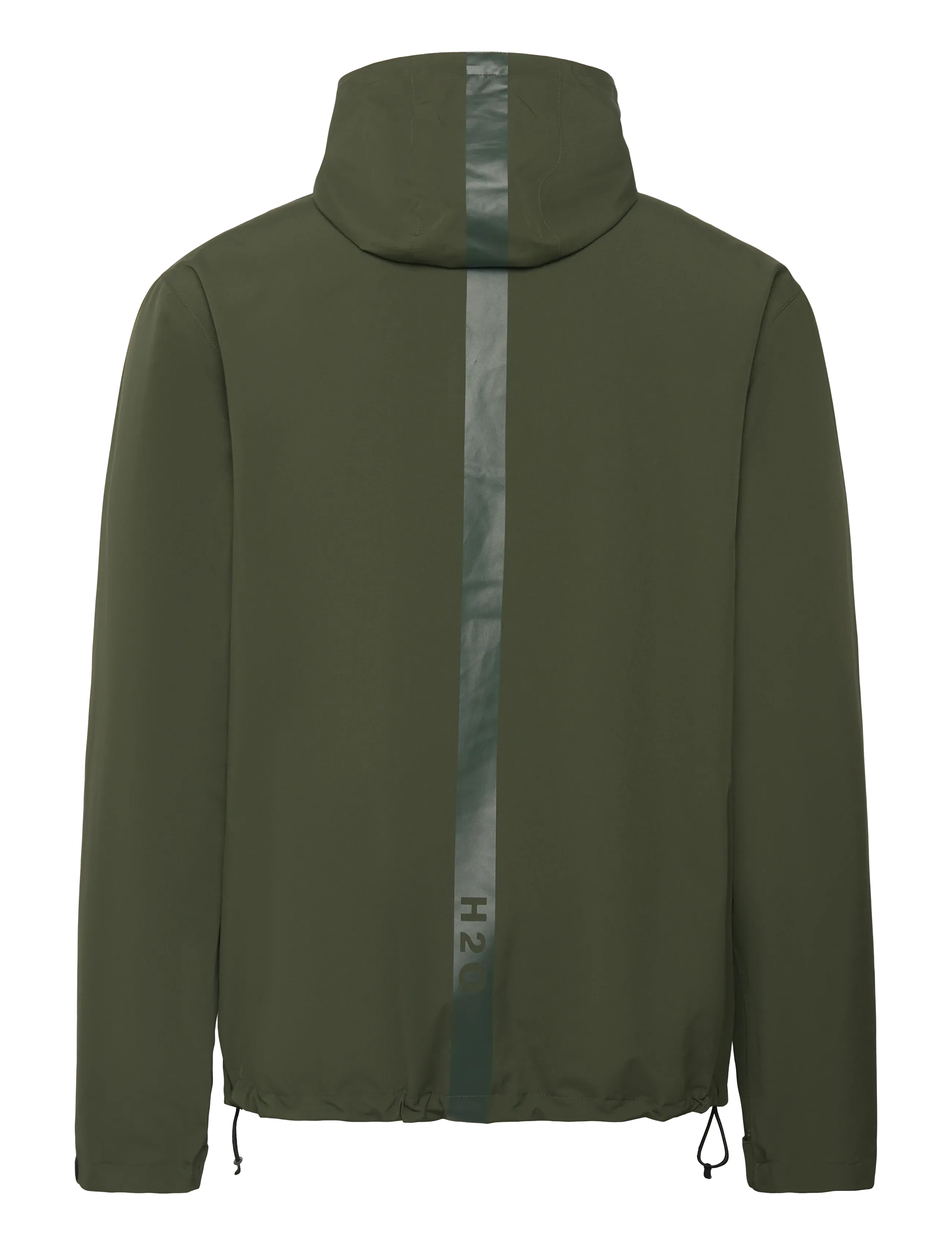 H2O - Bornholm Rain Jacket - vihmamantlid - army - 2