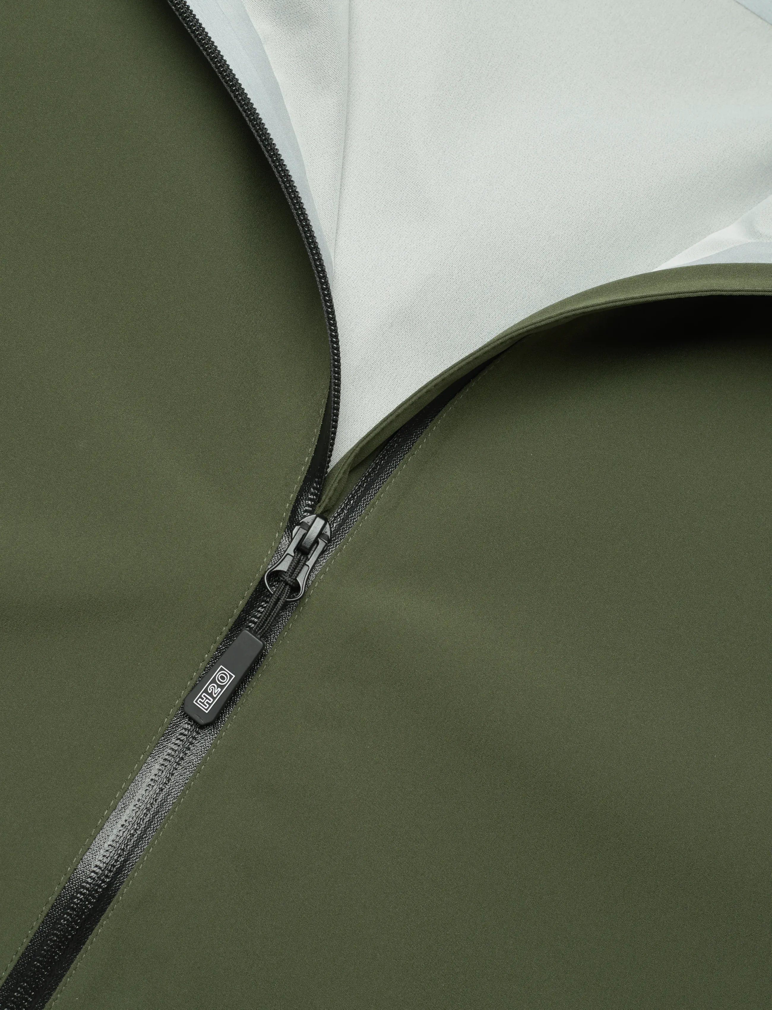 H2O - Bornholm Rain Jacket - vihmamantlid - army - 3