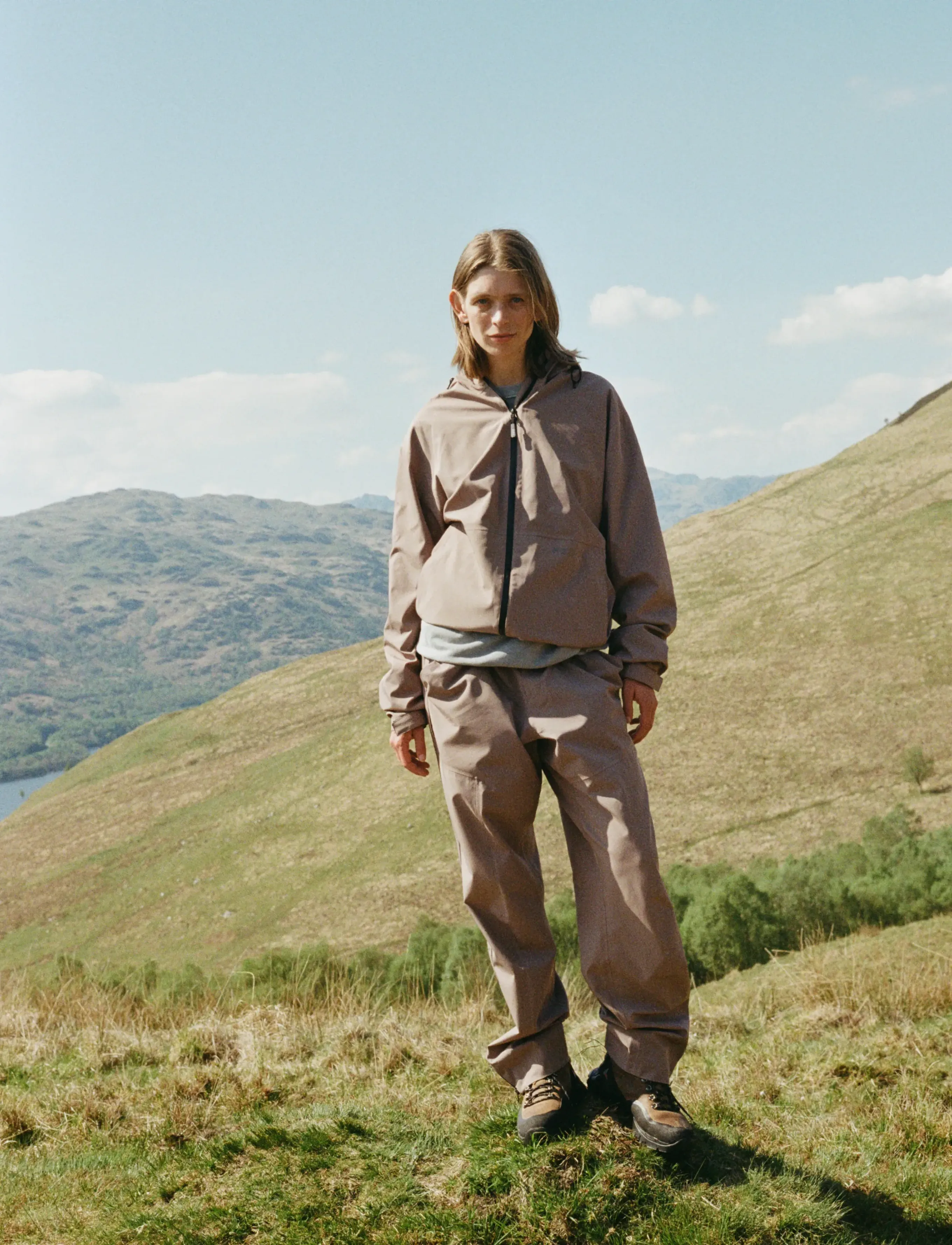 H2O Bornholm Rain Jacket, Mænd, Regnjakke, Beige, Str: L
