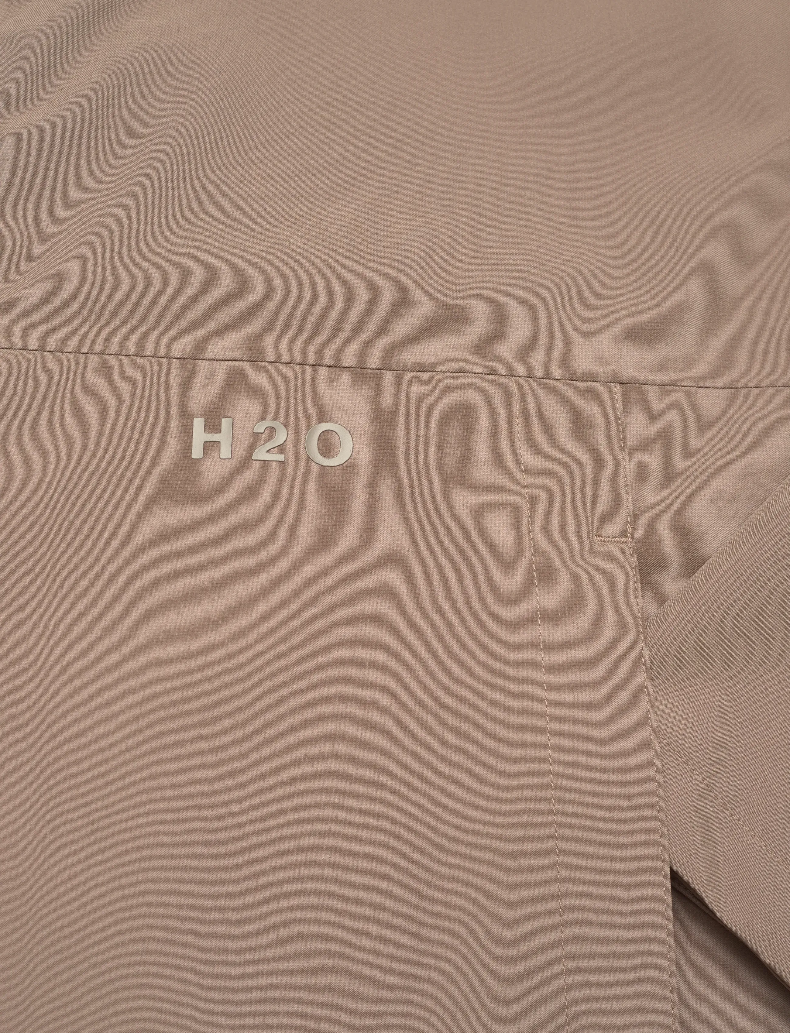 H2O - Bornholm Rain Jacket - regnjakker - dusty oak - 4