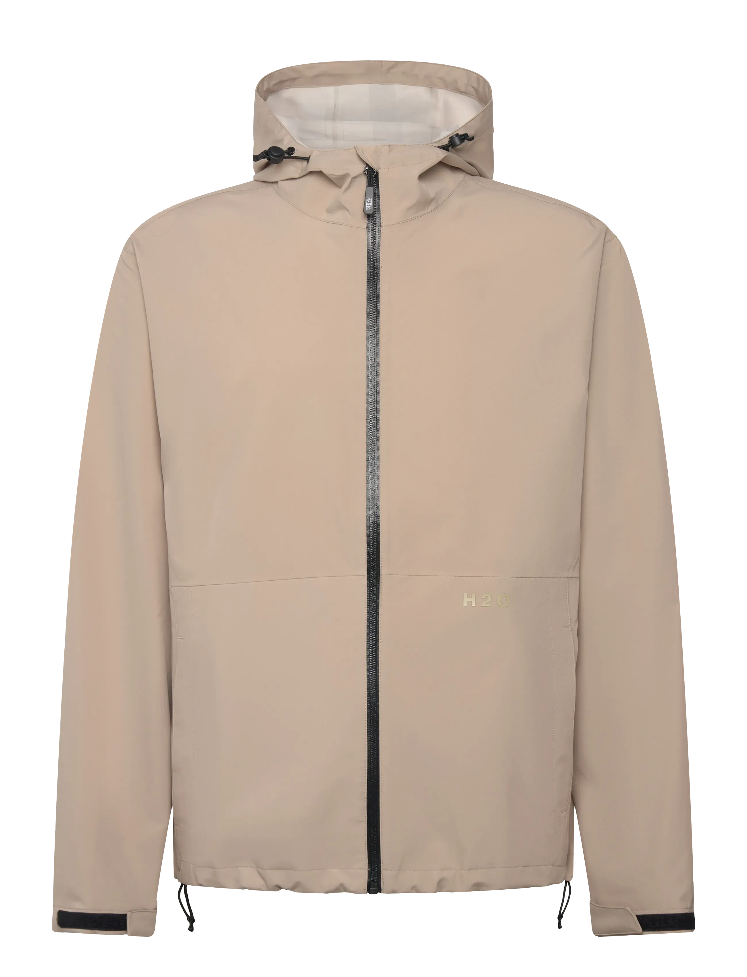 H2O Bornholm Regen Jacke Beige - S - Herren