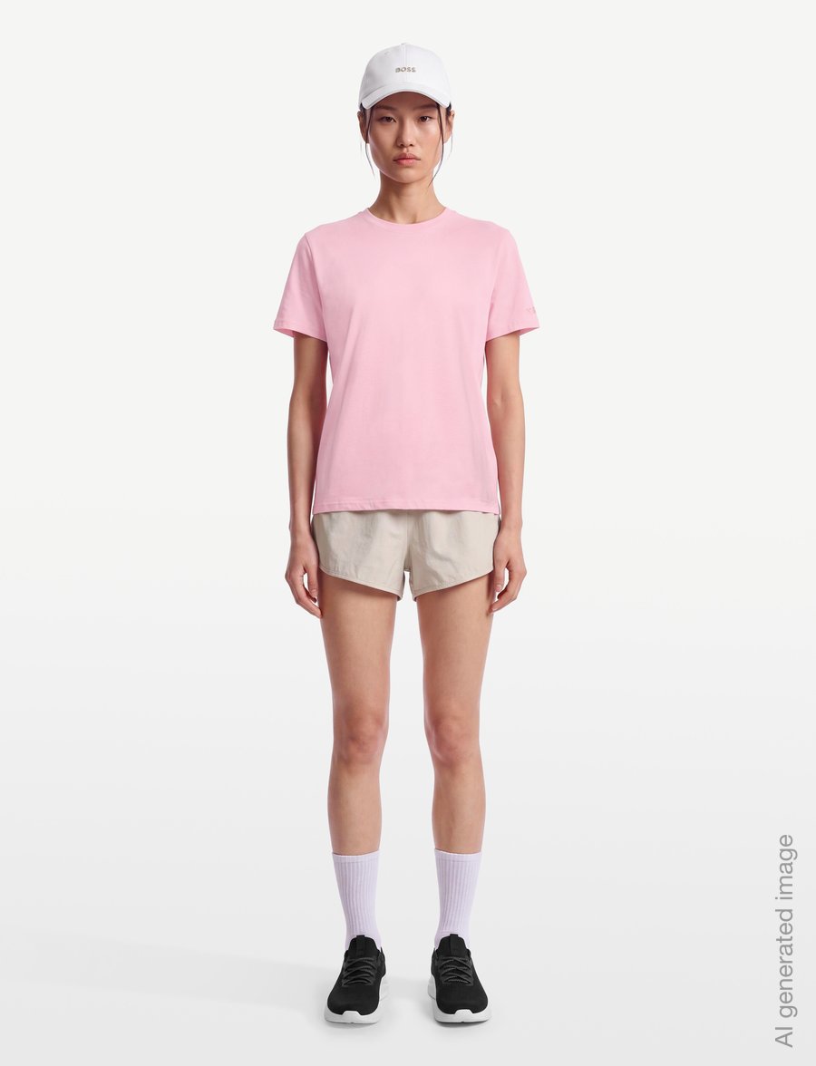 H2O - Langø Tee - tops & t-shirts - baby pink - 4