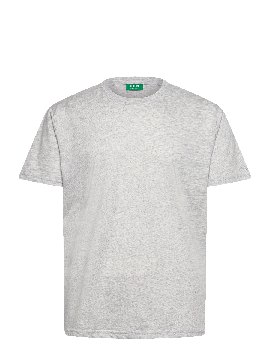 H2O - Langø Tee - oberteile & t-shirts - lt. grey mel - 0