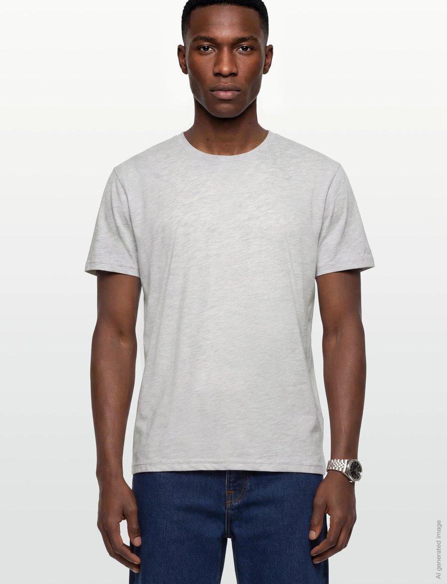 H2O - Langø Tee - oberteile & t-shirts - lt. grey mel - 3