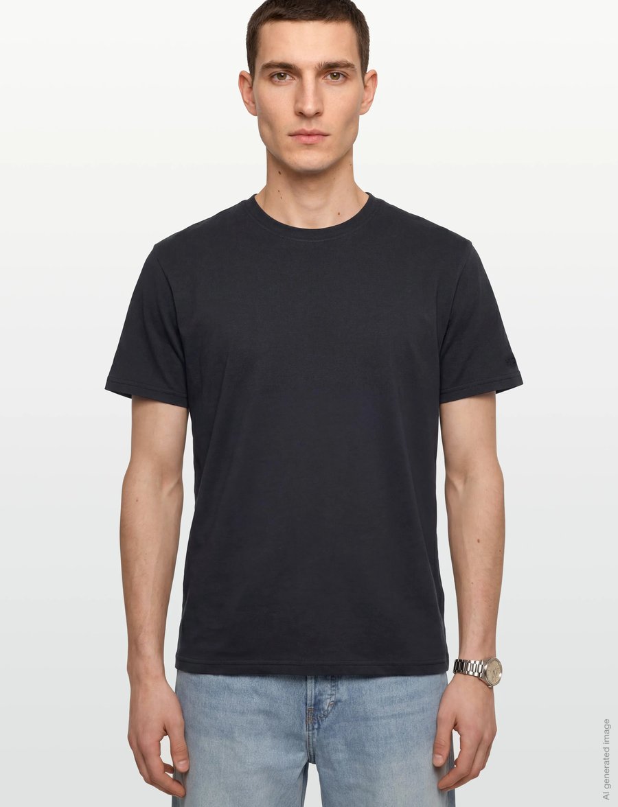 H2O - Langø Tee - oberteile & t-shirts - navy - 3