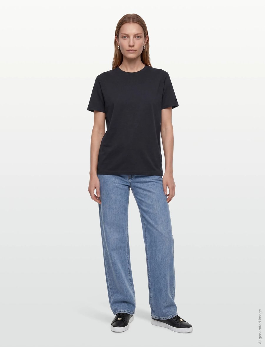 H2O - Langø Tee - oberteile & t-shirts - navy - 4