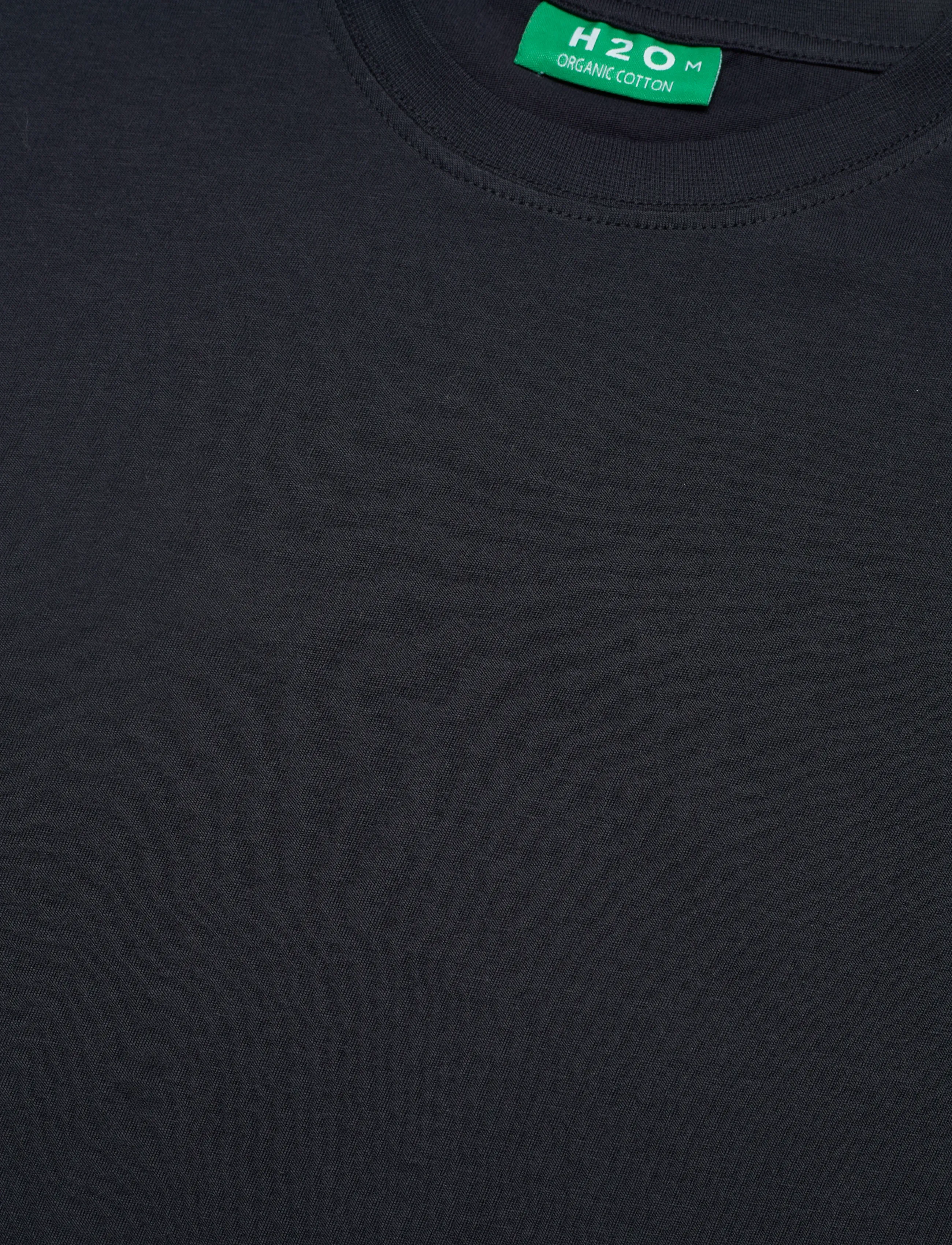 H2O - Langø Tee - alussärgid ja t-särgid - navy - 2