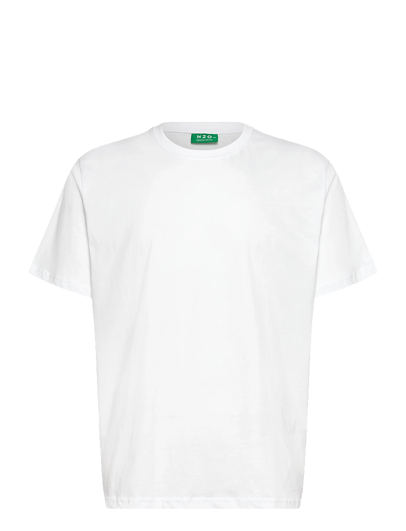H2O - Langø Tee - alussärgid ja t-särgid - white - 0