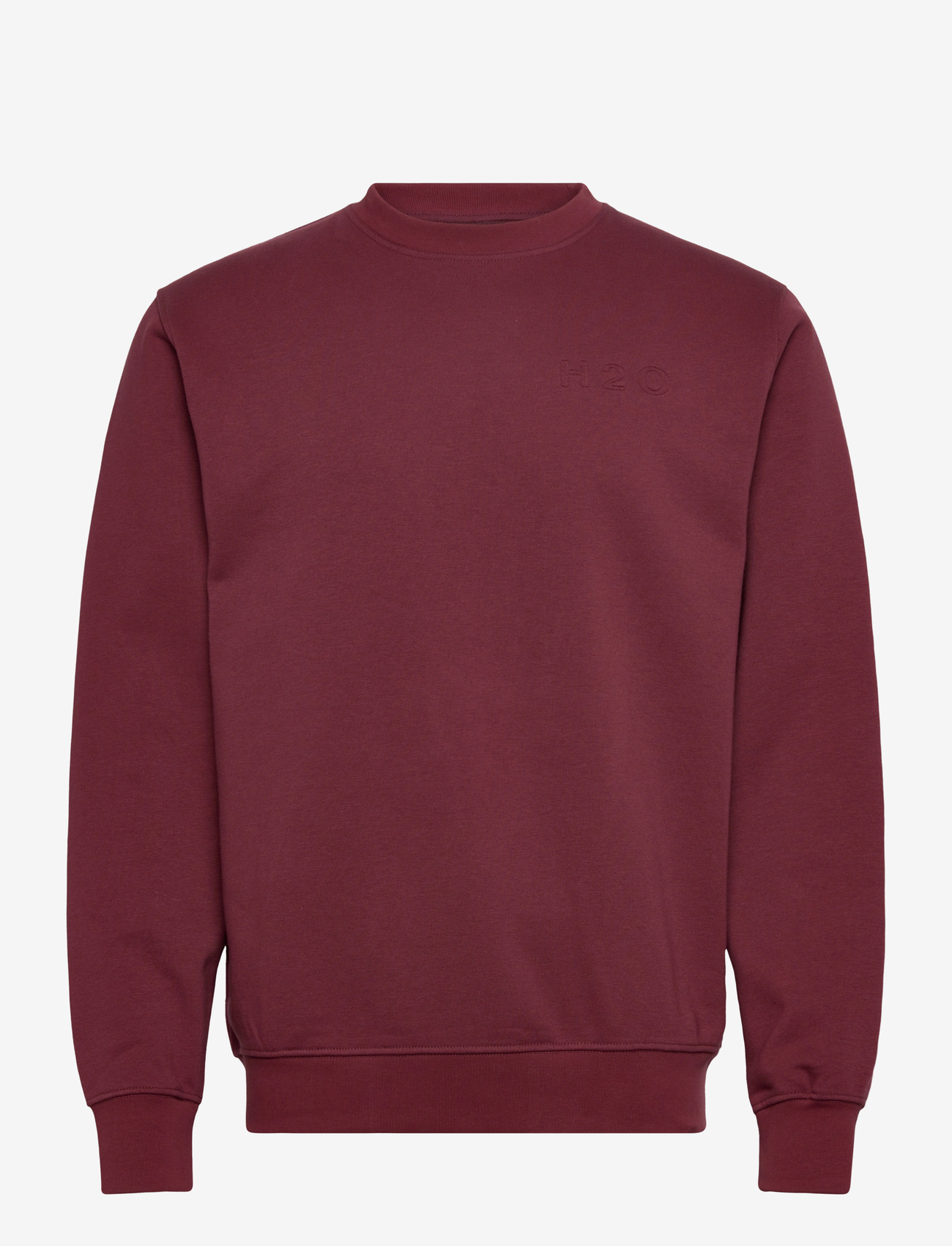 H2O - Langø Sweat O'neck - overdele - bordeaux - 0