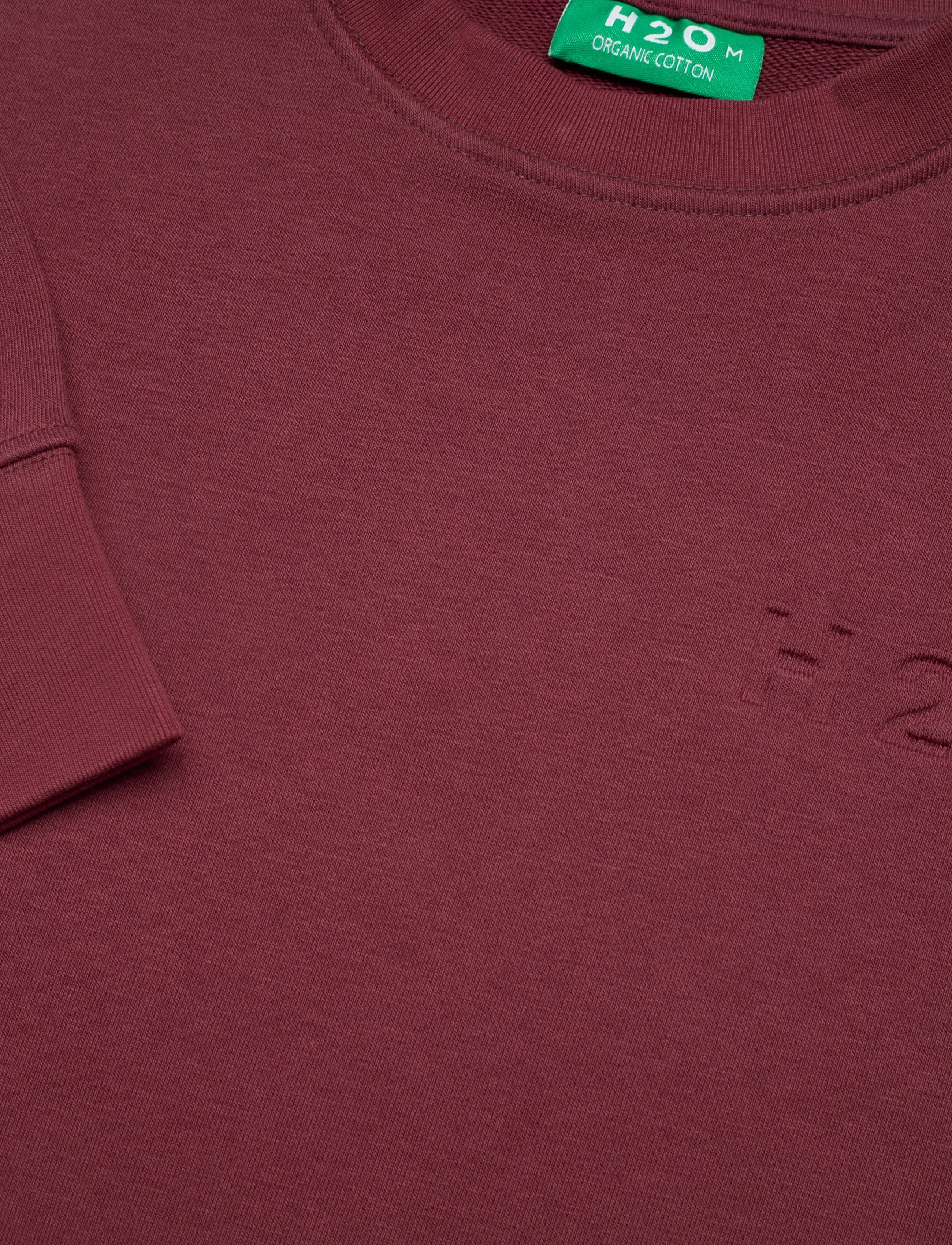 H2O - Langø Sweat O'neck - tops - bordeaux - 2