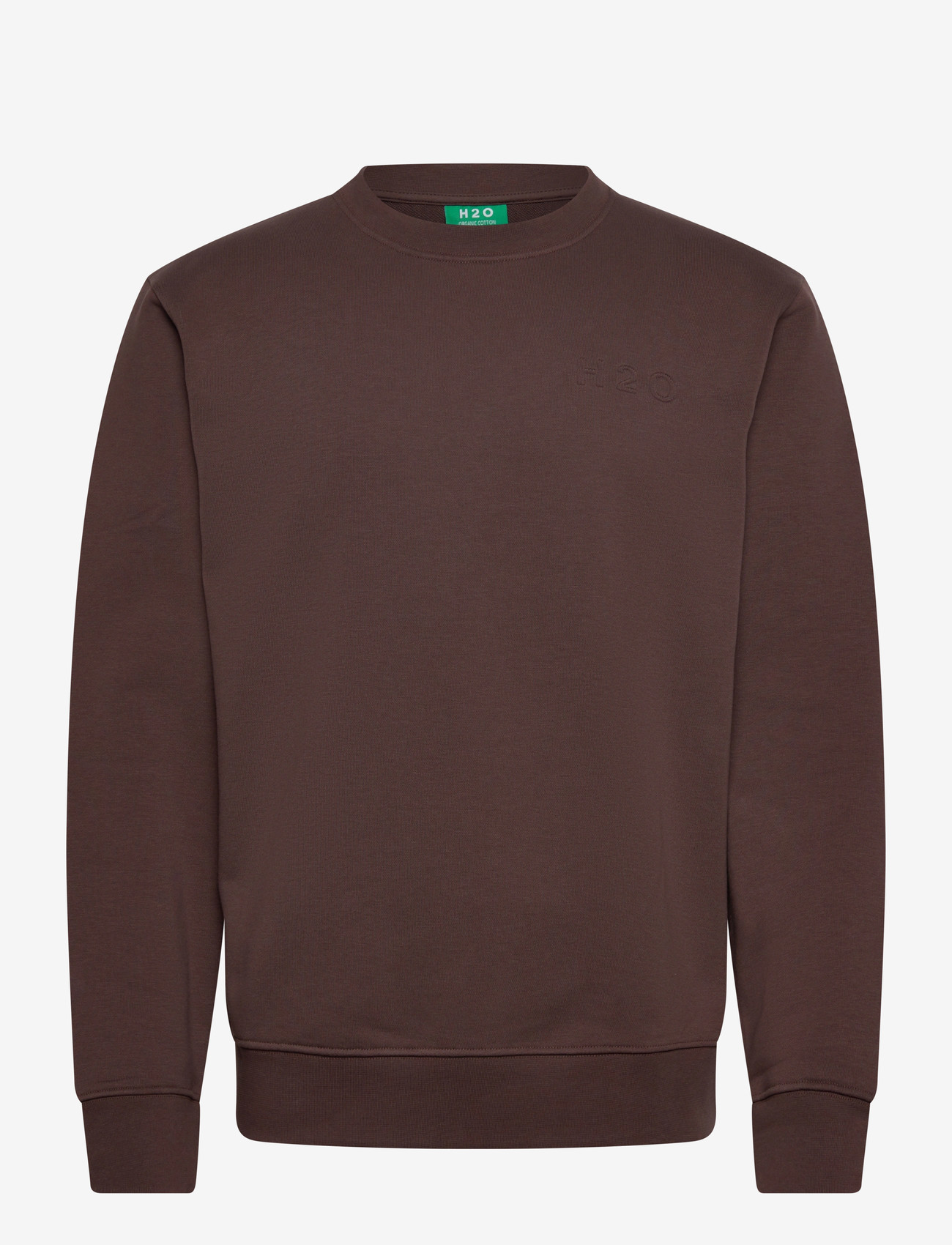 H2O - Langø Sweat O'neck - Överdelar - coffee - 0