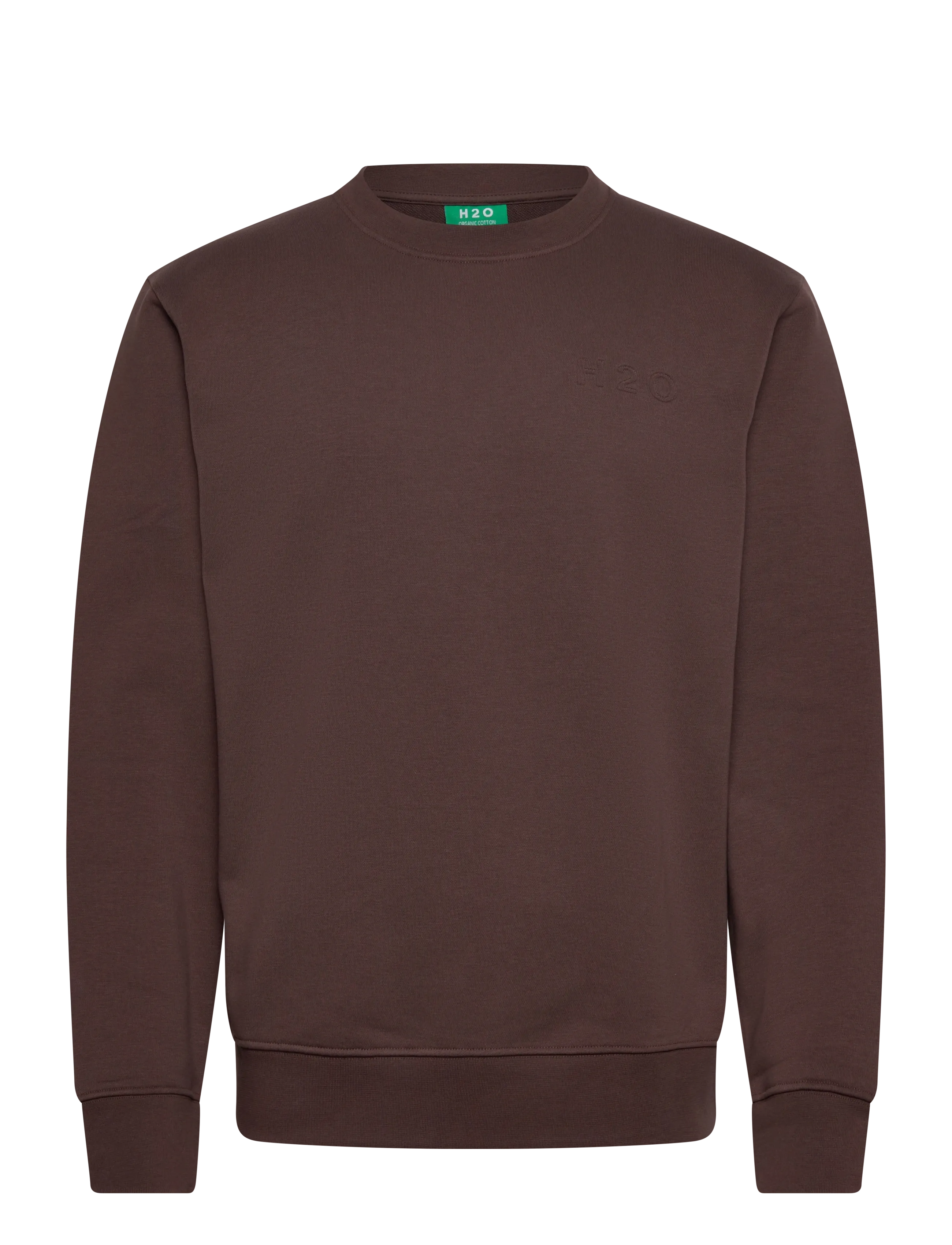 H2O Langø Sweat O'neck - Kläder - COFFEE / brown