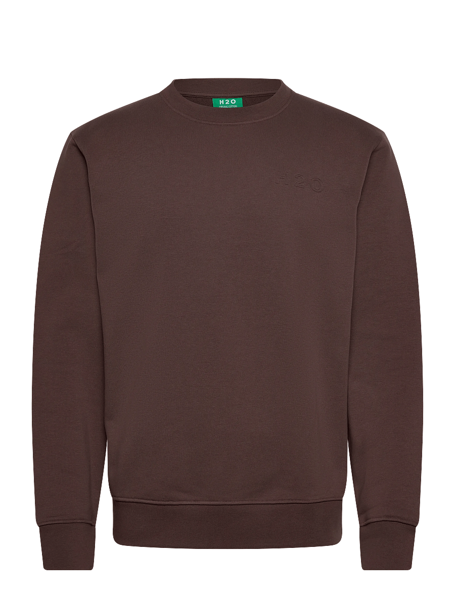 H2O - Langø Sweat O'neck - Överdelar - coffee - 1