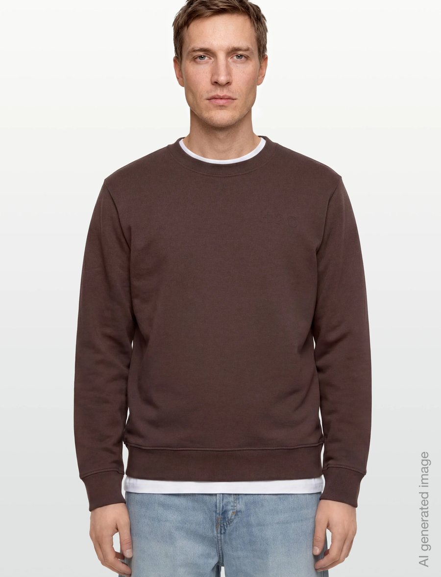 H2O - Langø Sweat O'neck - Överdelar - coffee - 3
