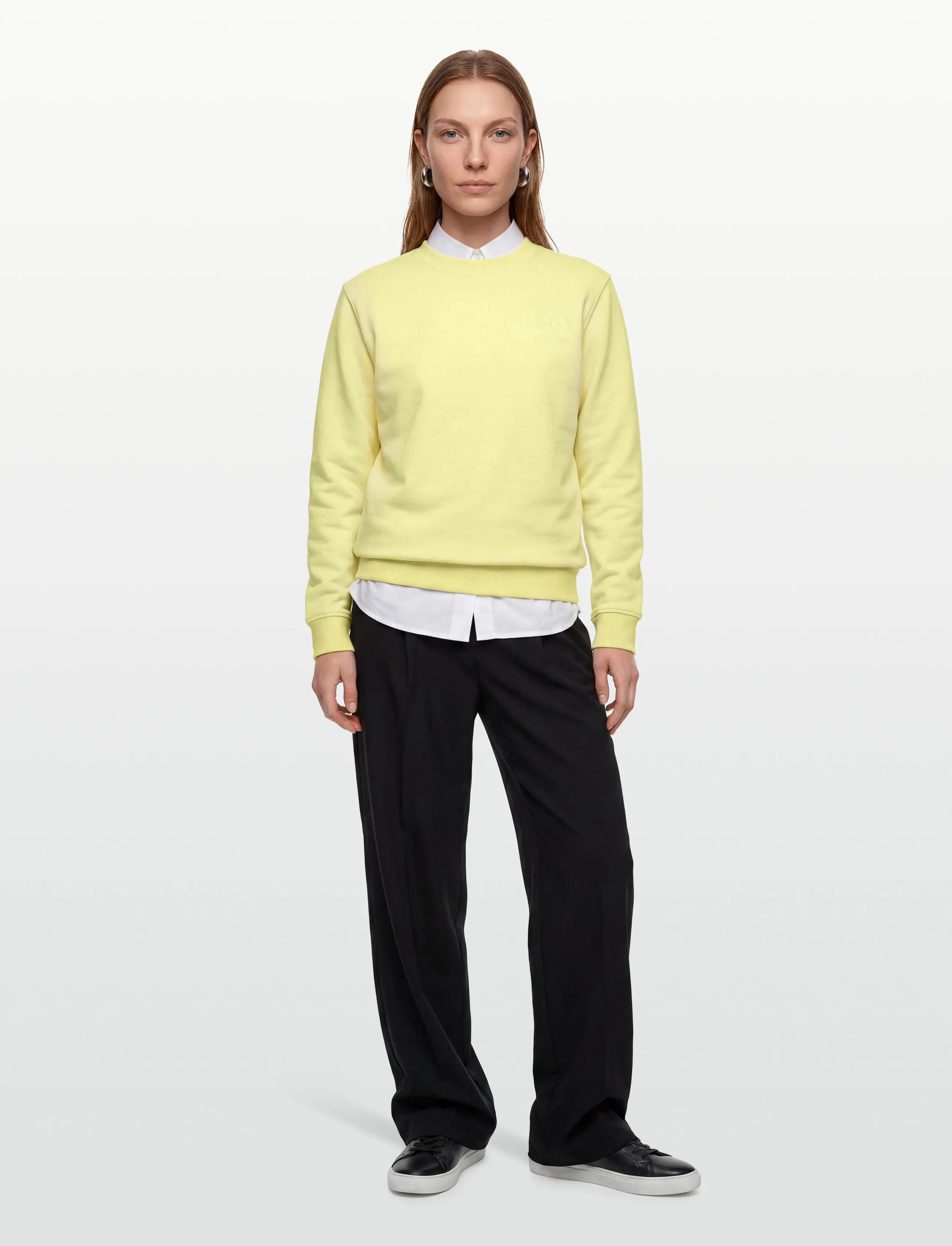 H2O - Langø Sweat O'neck - sport - fresh lemon - 4