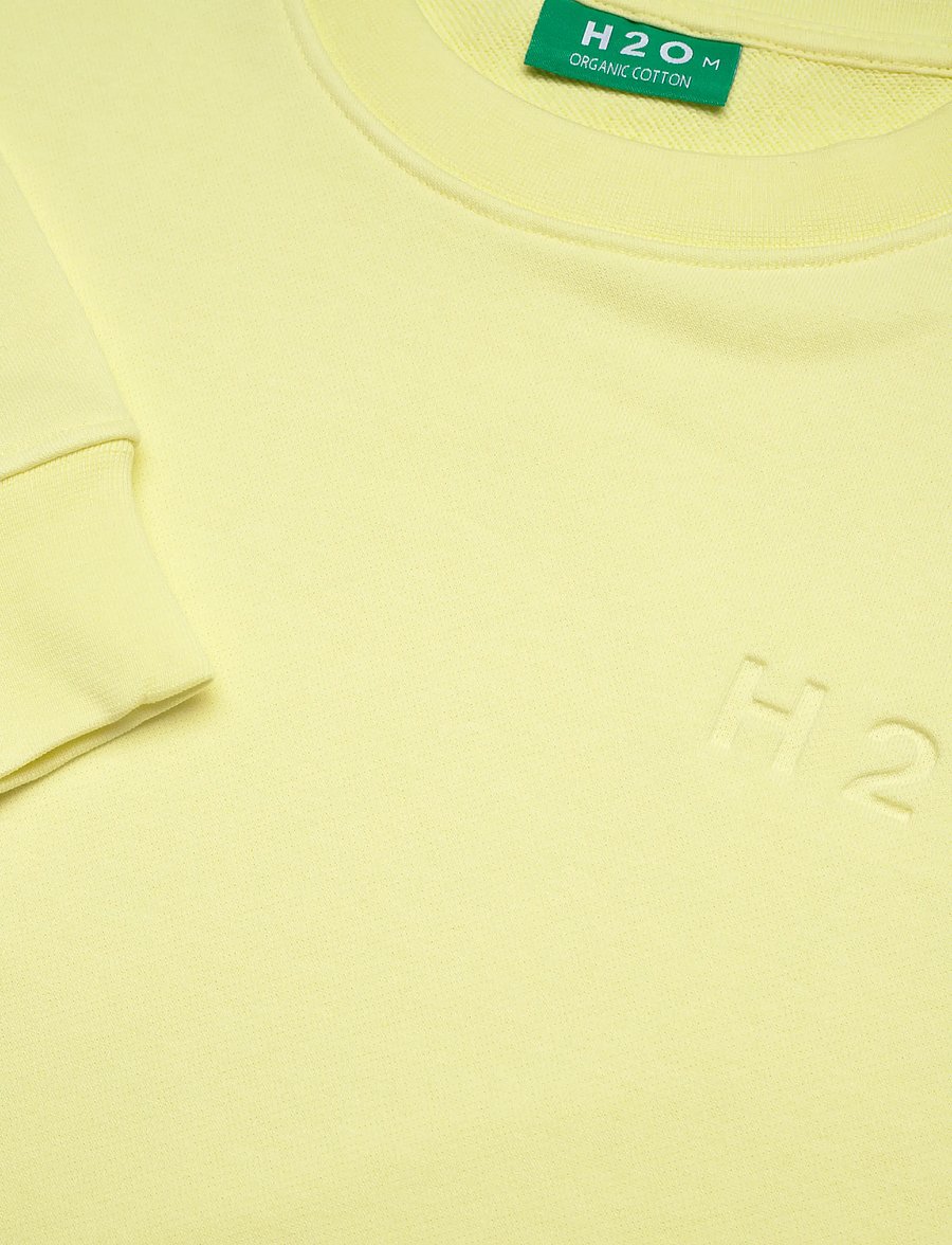 H2O - Langø Sweat O'neck - oberteile - fresh lemon - 5
