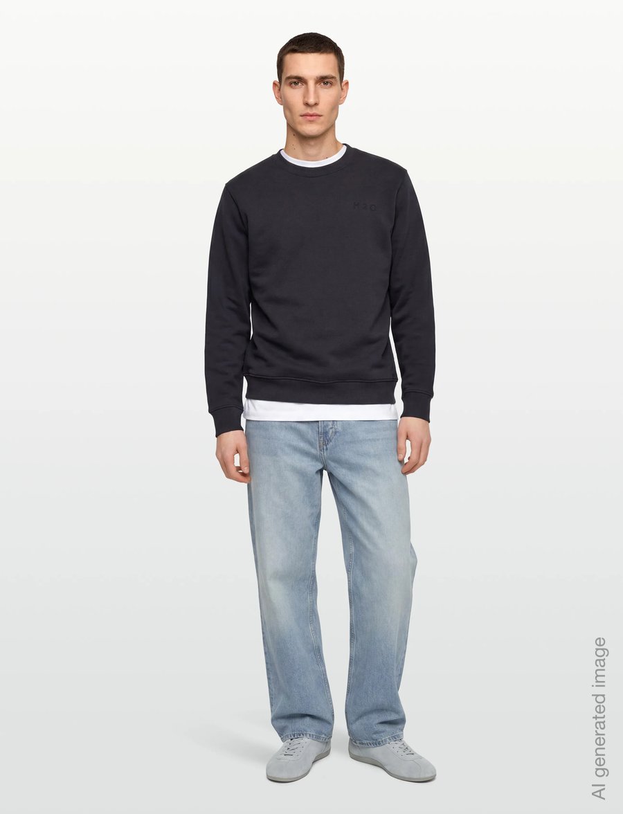 H2O - Langø Sweat O'neck - Överdelar - navy - 0