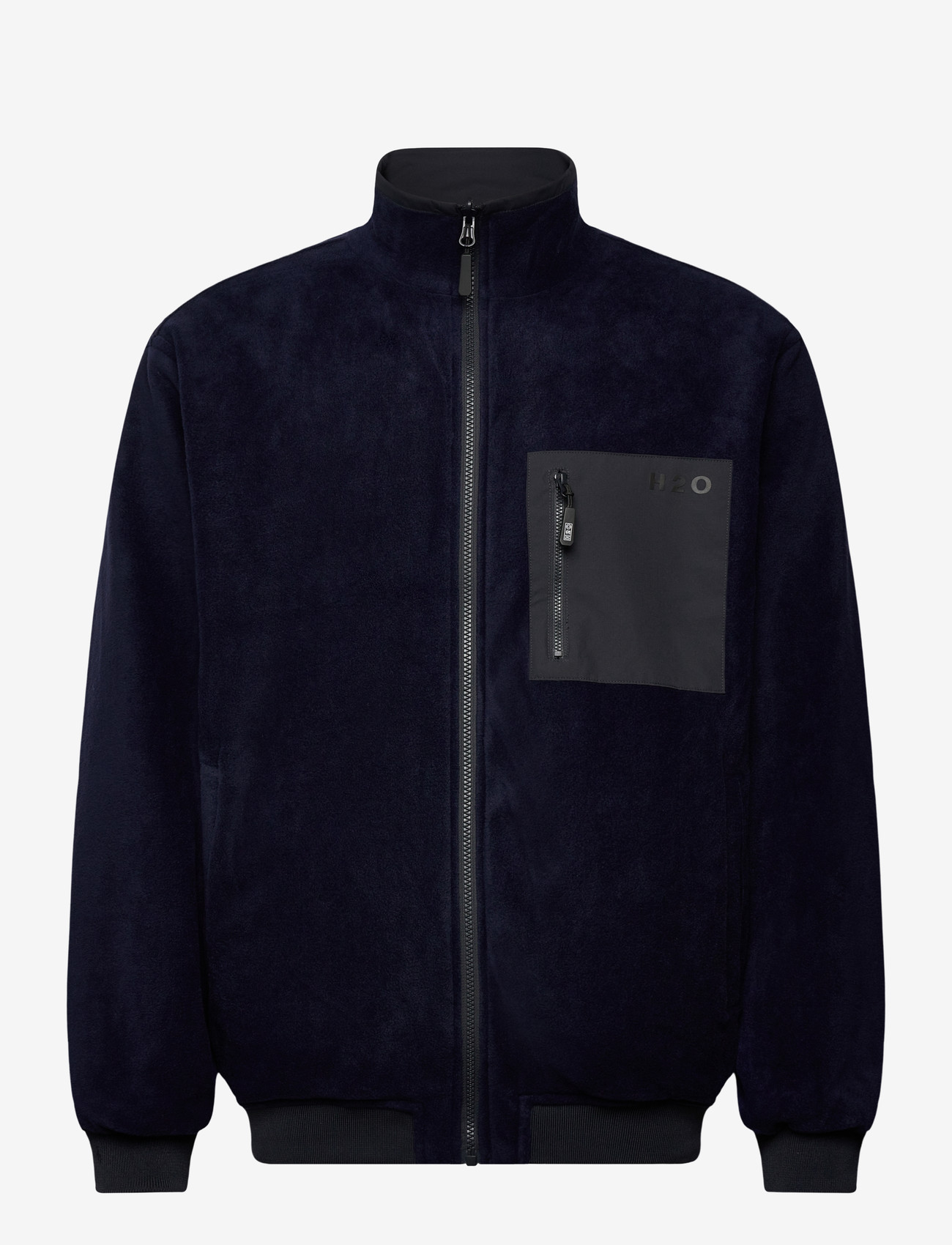 H2O - Mandø Reversible Jacket - outdoor jackets - navy - 2