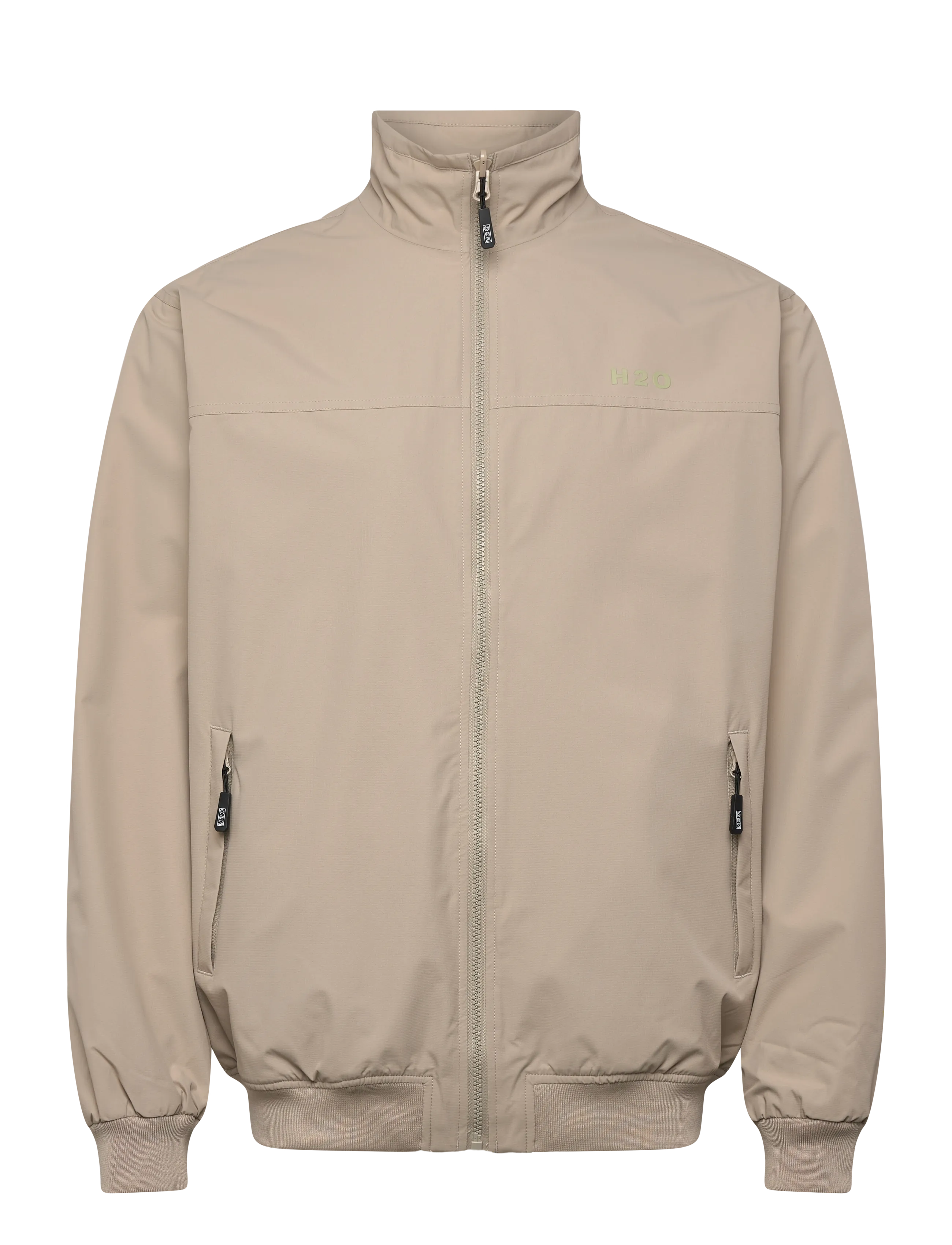 H2O Mandø Reversible Jacket - H2O - WARM GREY / beige