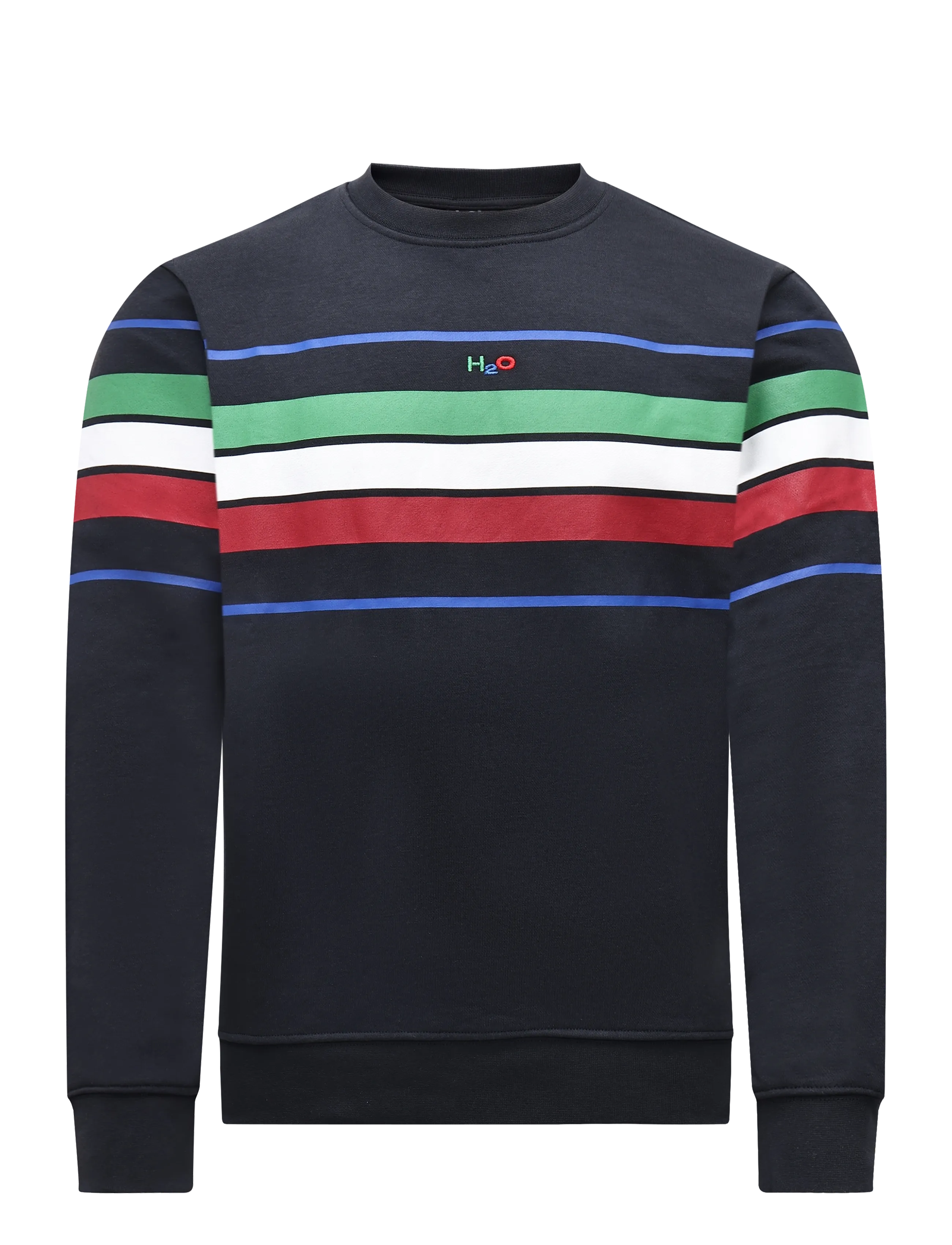 H2O Classic Sweat O'neck - Vis alt - NAVY / navy