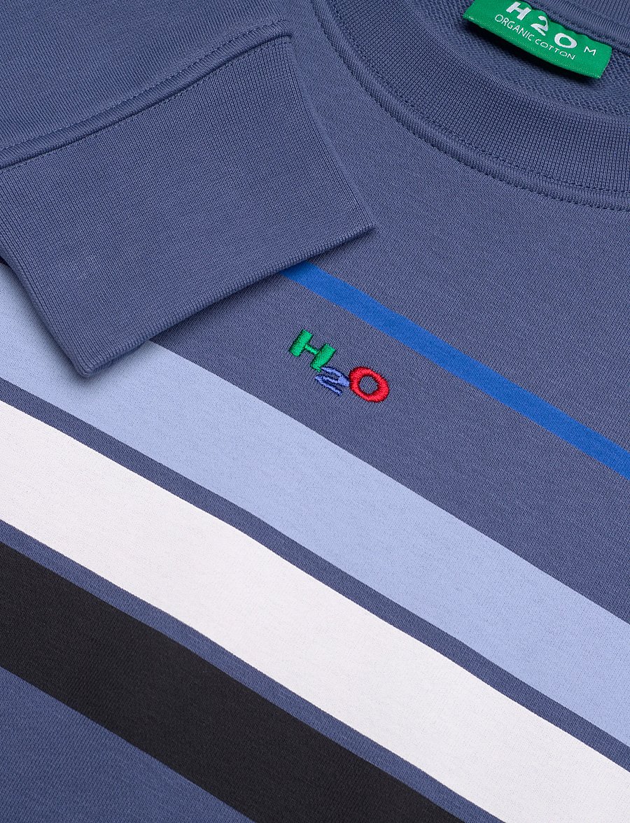 H2O - Classic Sweat O'neck - alussärgid - indigo blue - 2