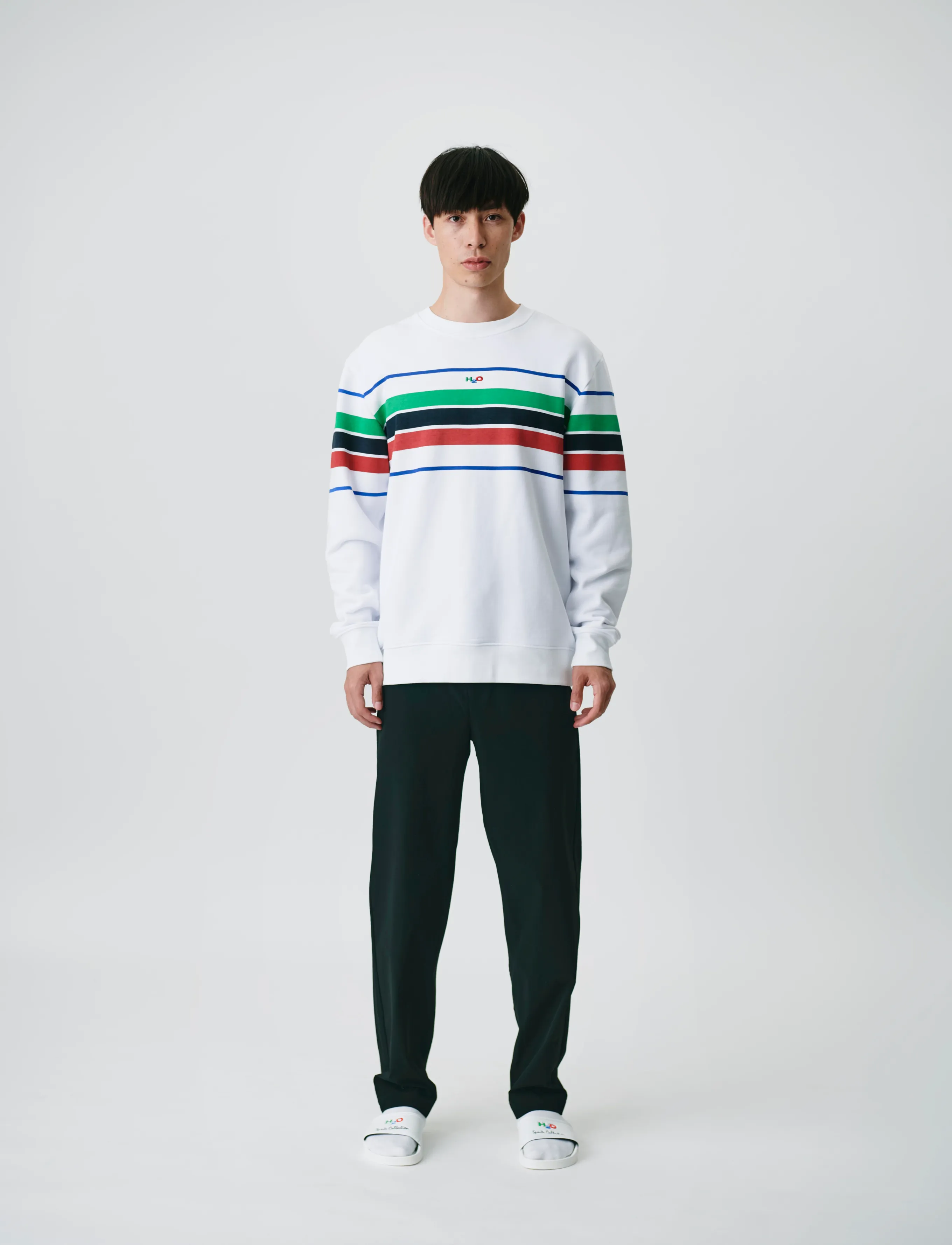 H2O - Classic Sweat O'neck - Överdelar - white - 3