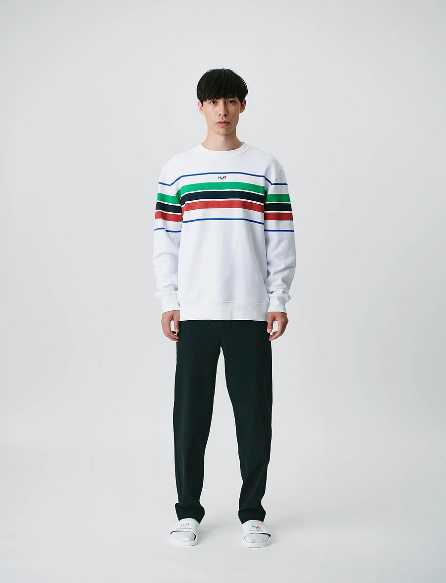 H2O - Classic Sweat O'neck - oberteile - white - 3