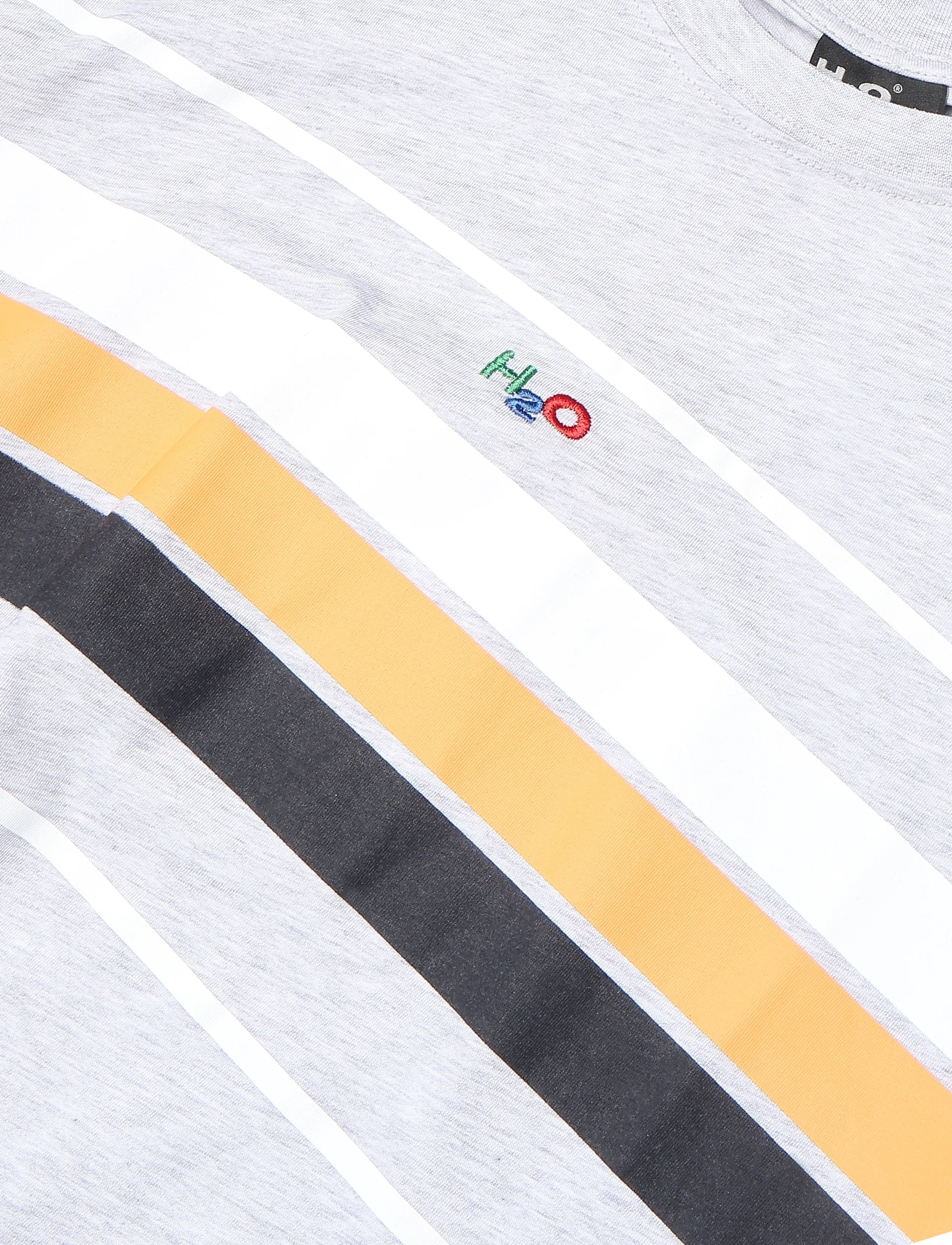 H2O - Classic Tee - Överdelar - lt. grey mel - 2