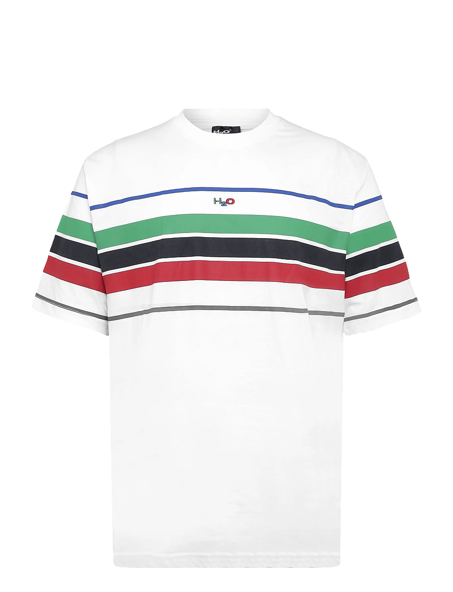 H2O - Classic Tee - oberteile & t-shirts - white - 0