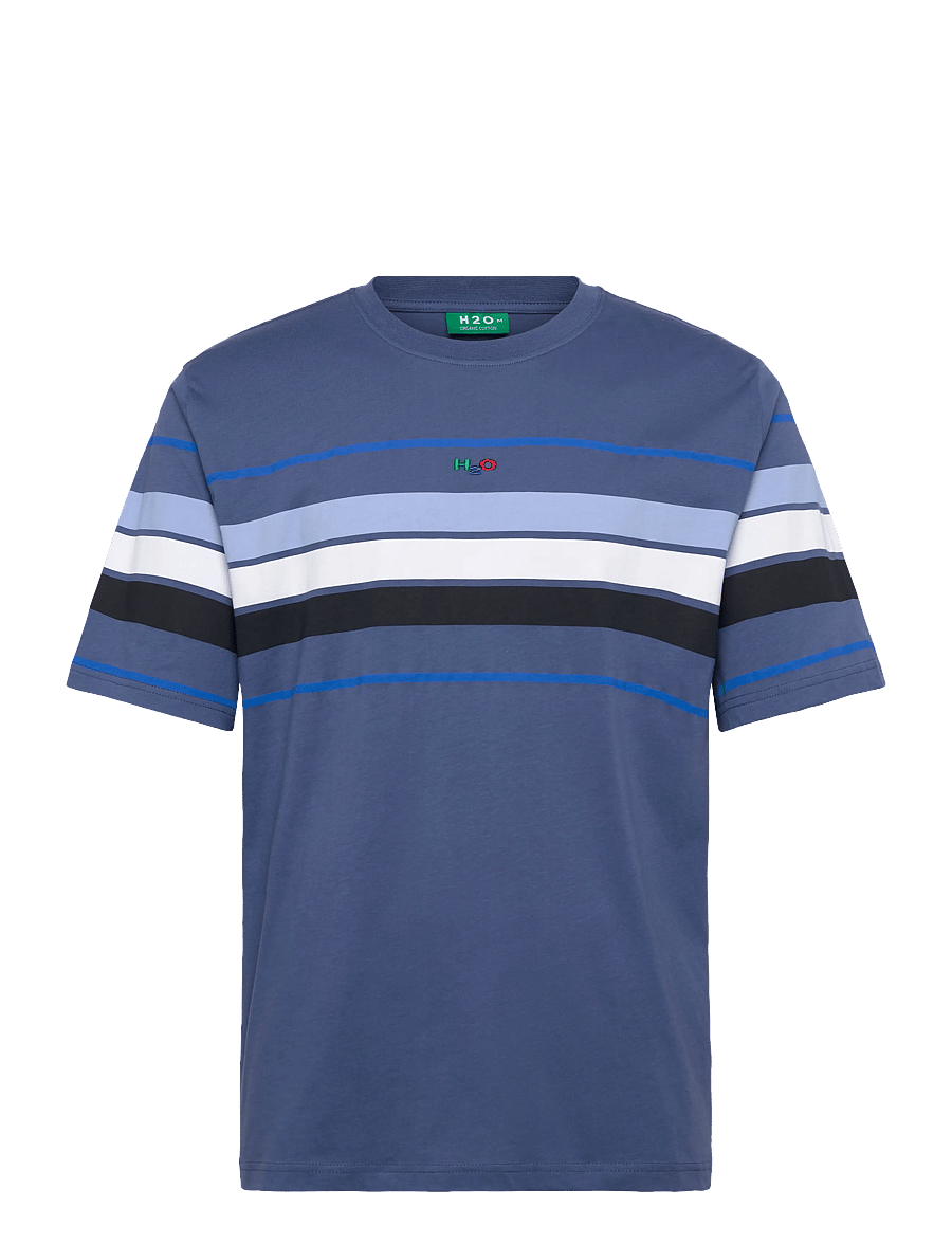 H2O - Classic Tee - oberteile & t-shirts - indigo blue - 0