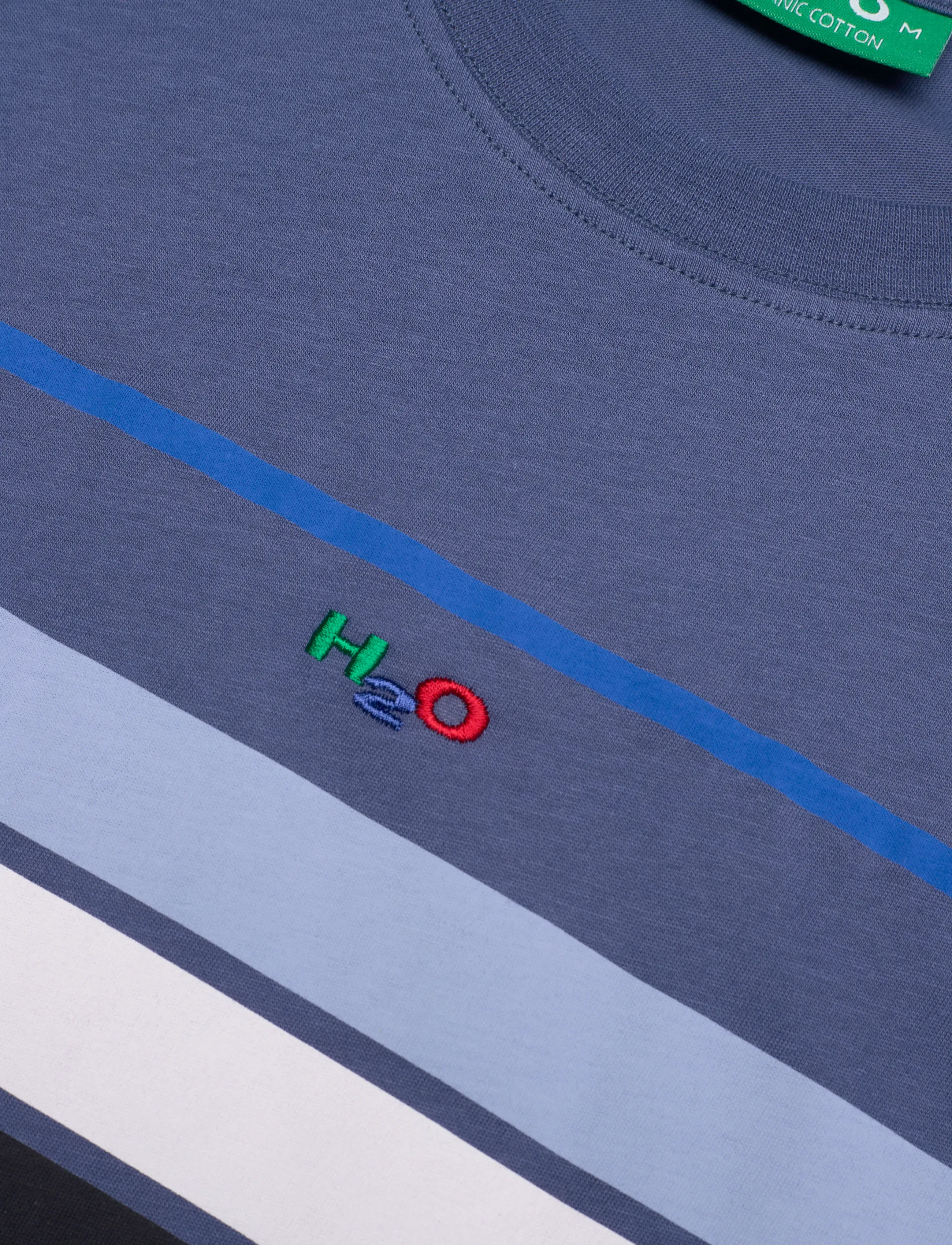 H2O - Classic Tee - topit & t-paidat - indigo blue - 2
