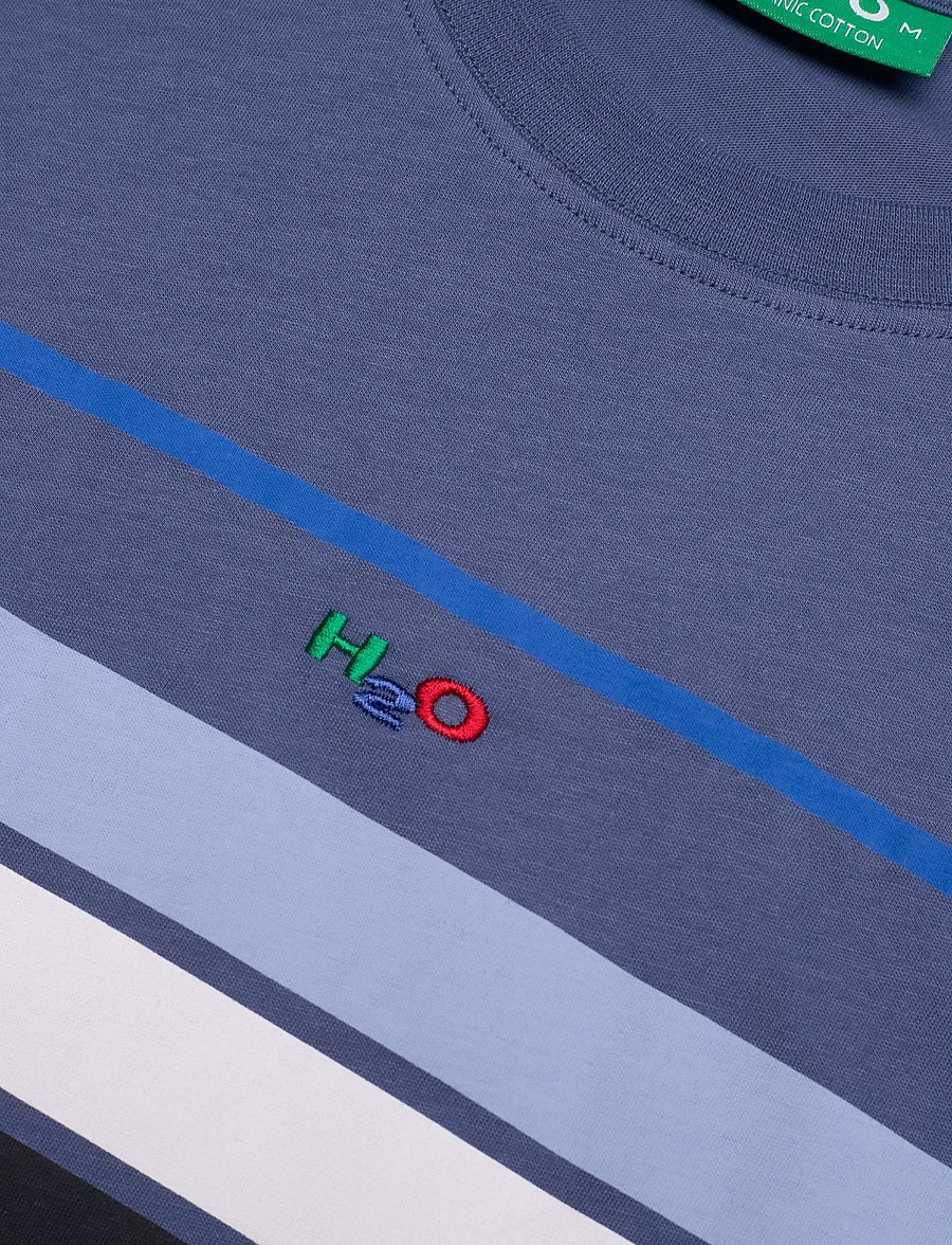 H2O - Classic Tee - oberteile & t-shirts - indigo blue - 2