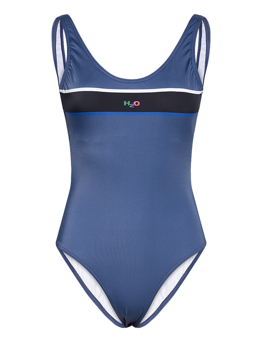 H2O - Classic Swimsuit - sports swimwear - indigo blue - 0