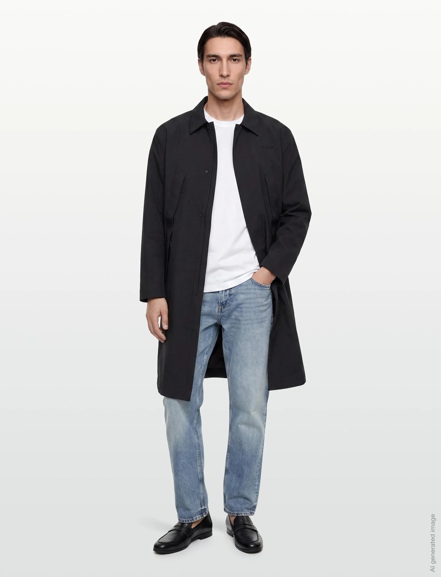 H2O - Bornholm Rain Coat - regnjakker - navy - 0
