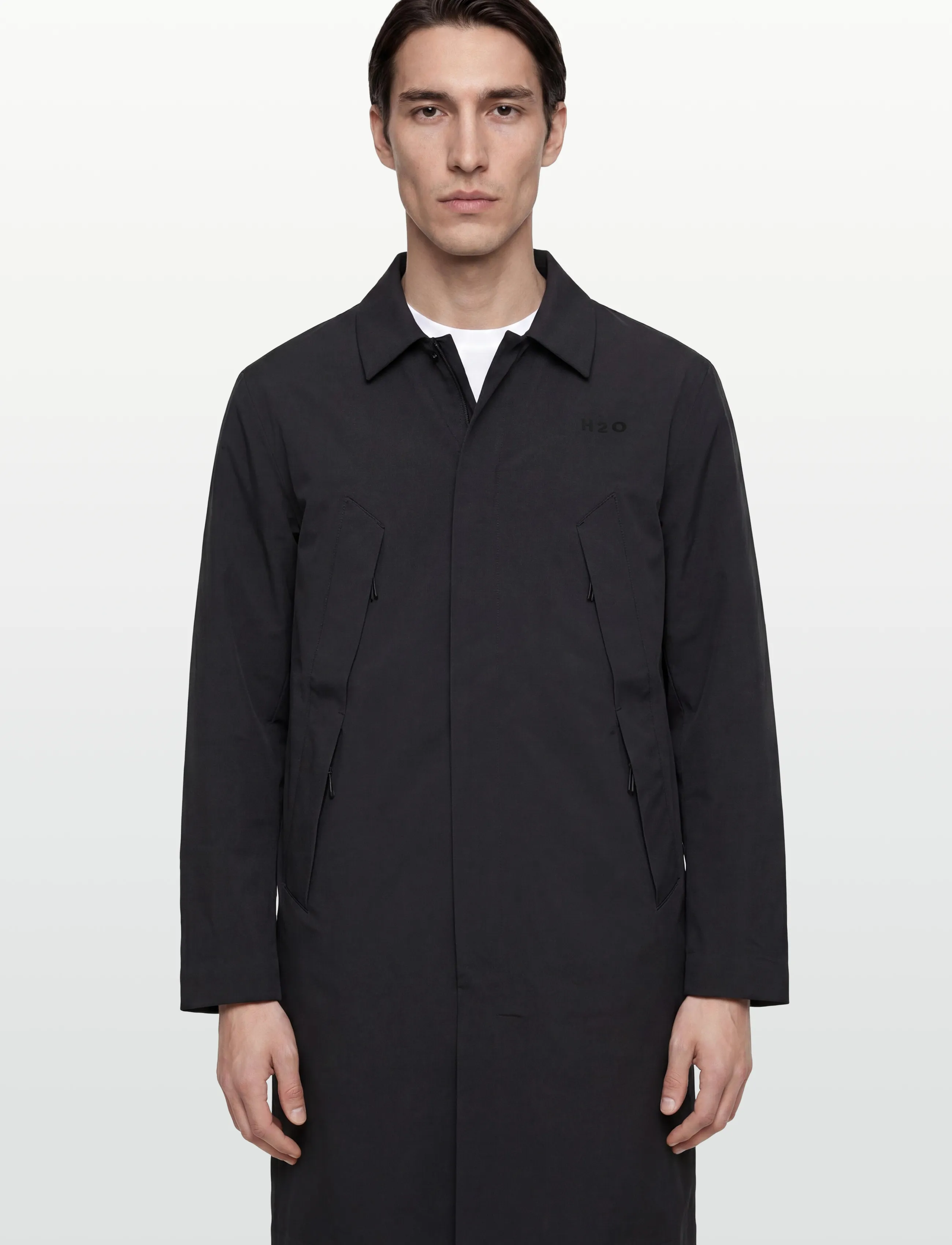H2O - Bornholm Rain Coat - regnjakker - navy - 3