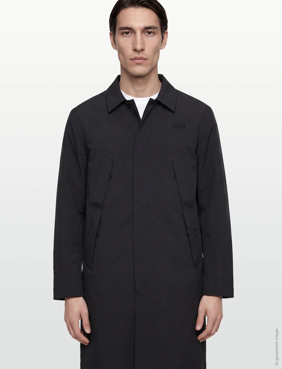 H2O - Bornholm Rain Coat - regnjackor - navy - 3