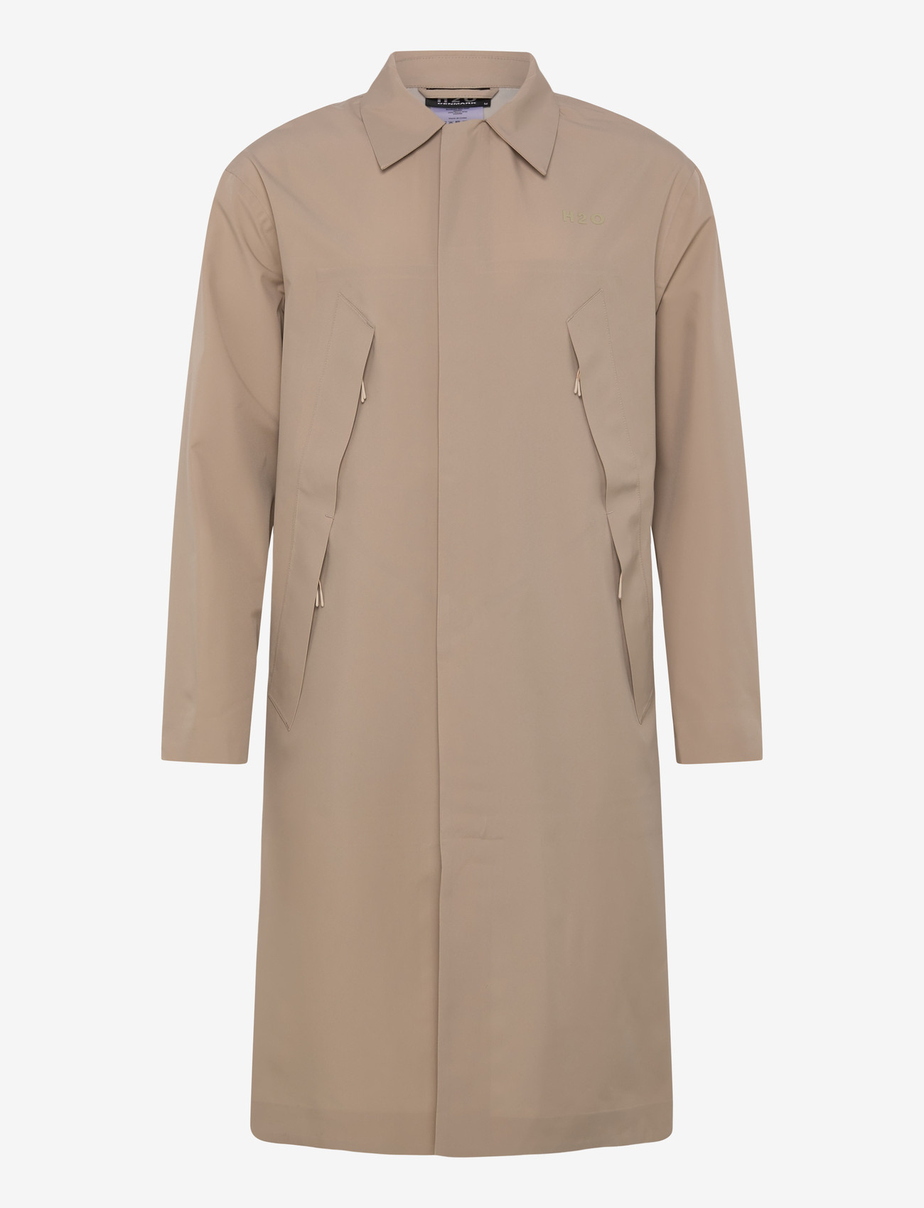 H2O - Bornholm Rain Coat - vihmamantlid - warm grey - 1