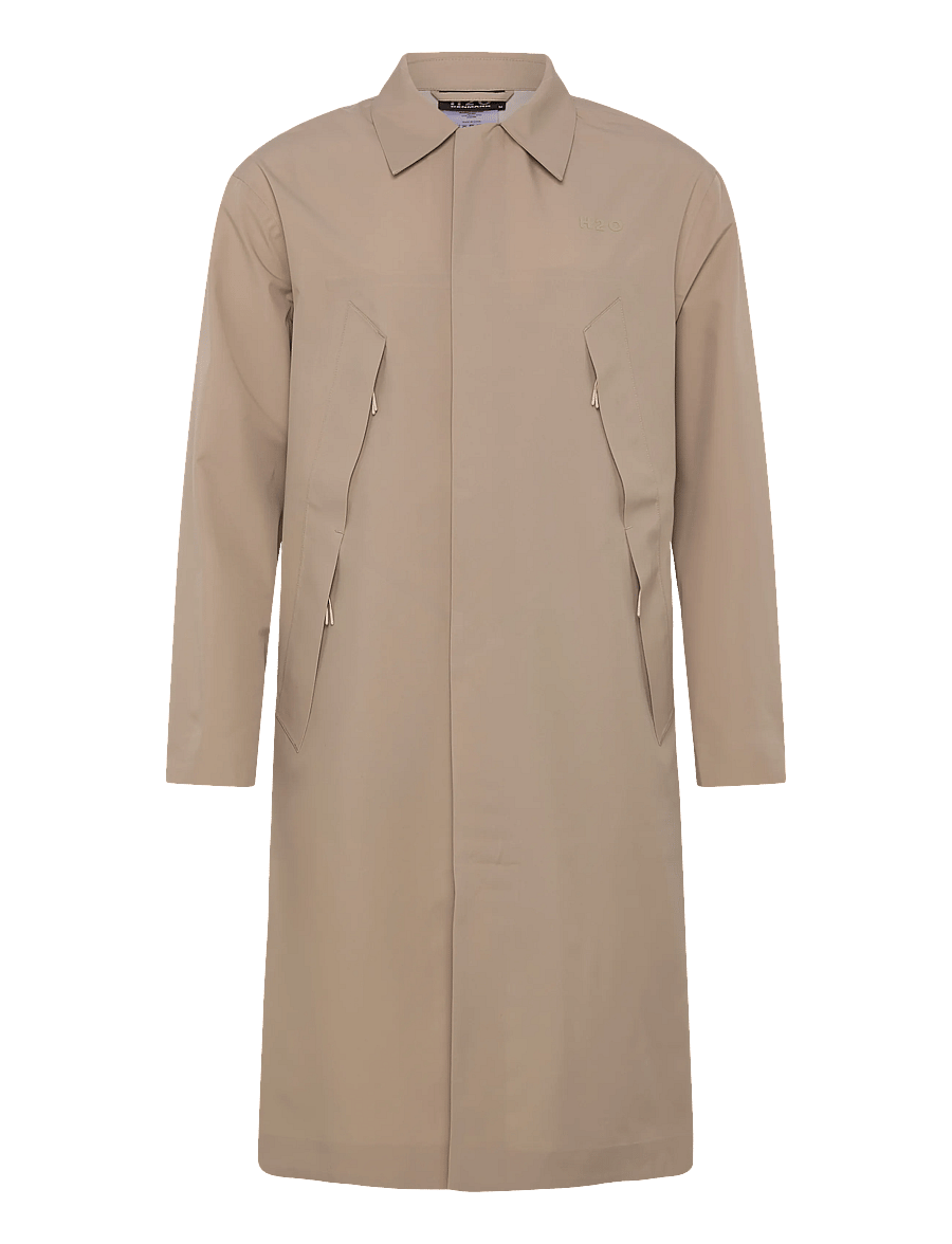H2O - Bornholm Rain Coat - regnjackor - warm grey - 1