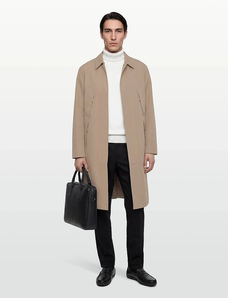 H2O - Bornholm Rain Coat - vihmamantlid - warm grey - 4