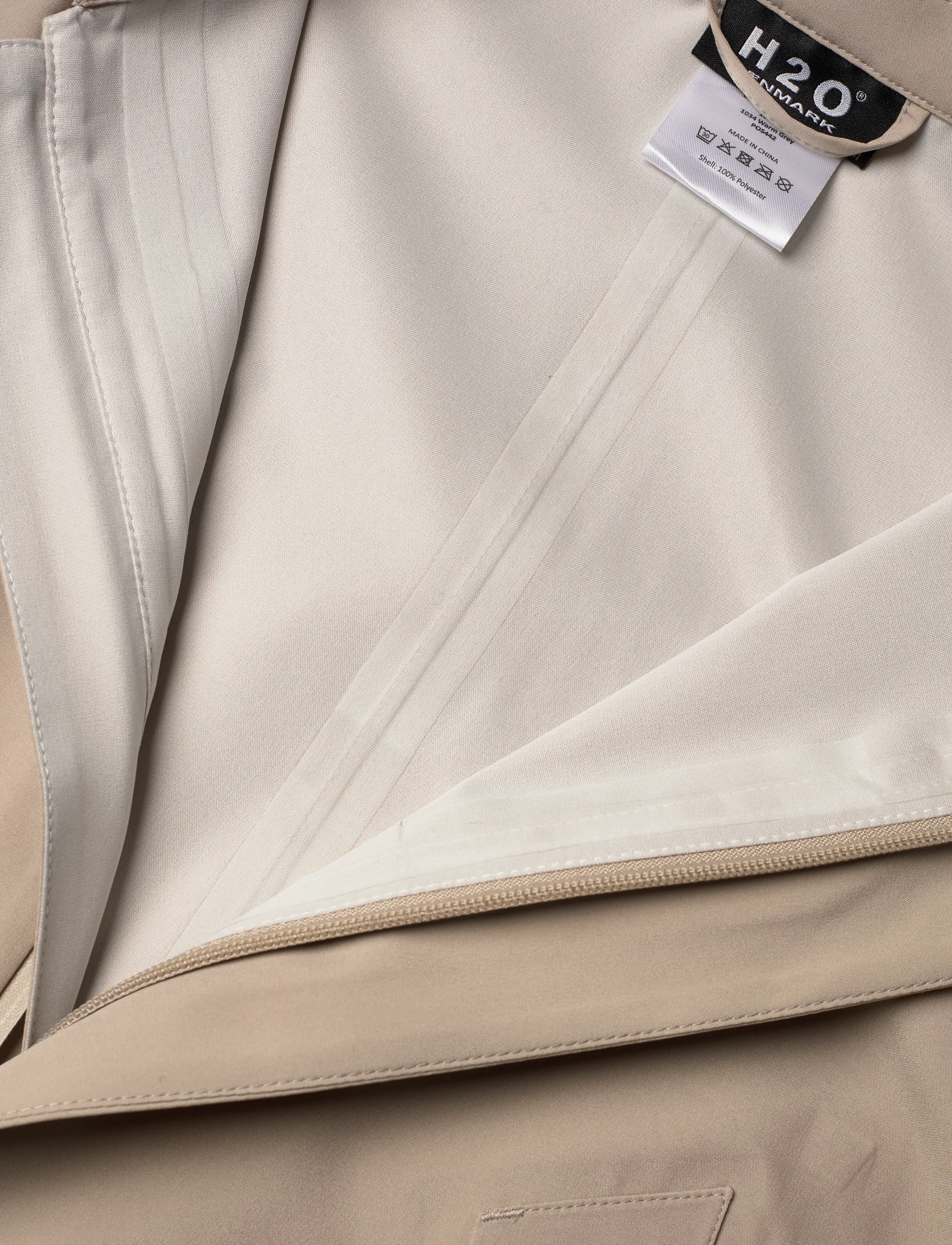 H2O - Bornholm Rain Coat - rain jackets - warm grey - 5