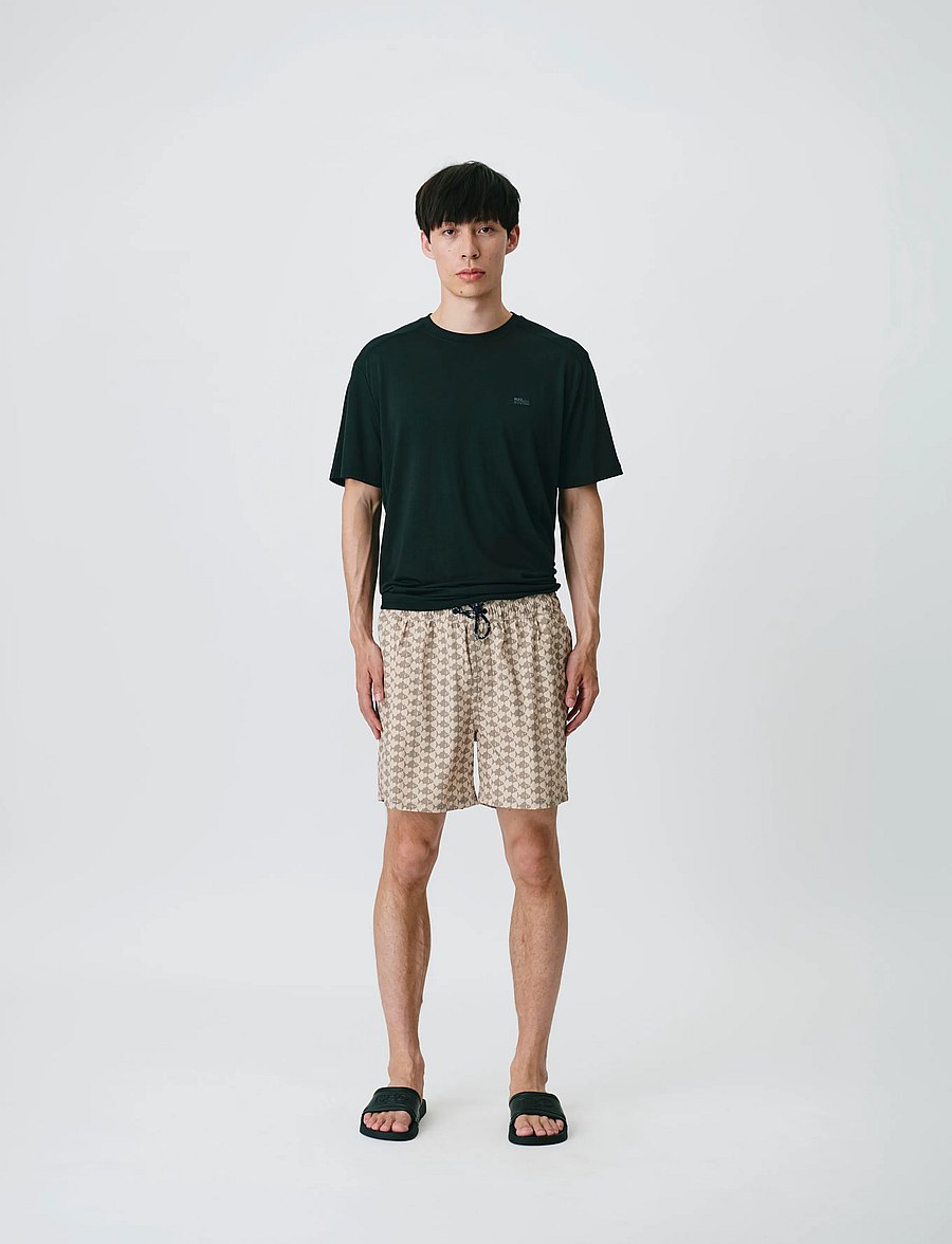 H2O - Nemo Swim Shorts - badehosen - beige/grey - 0
