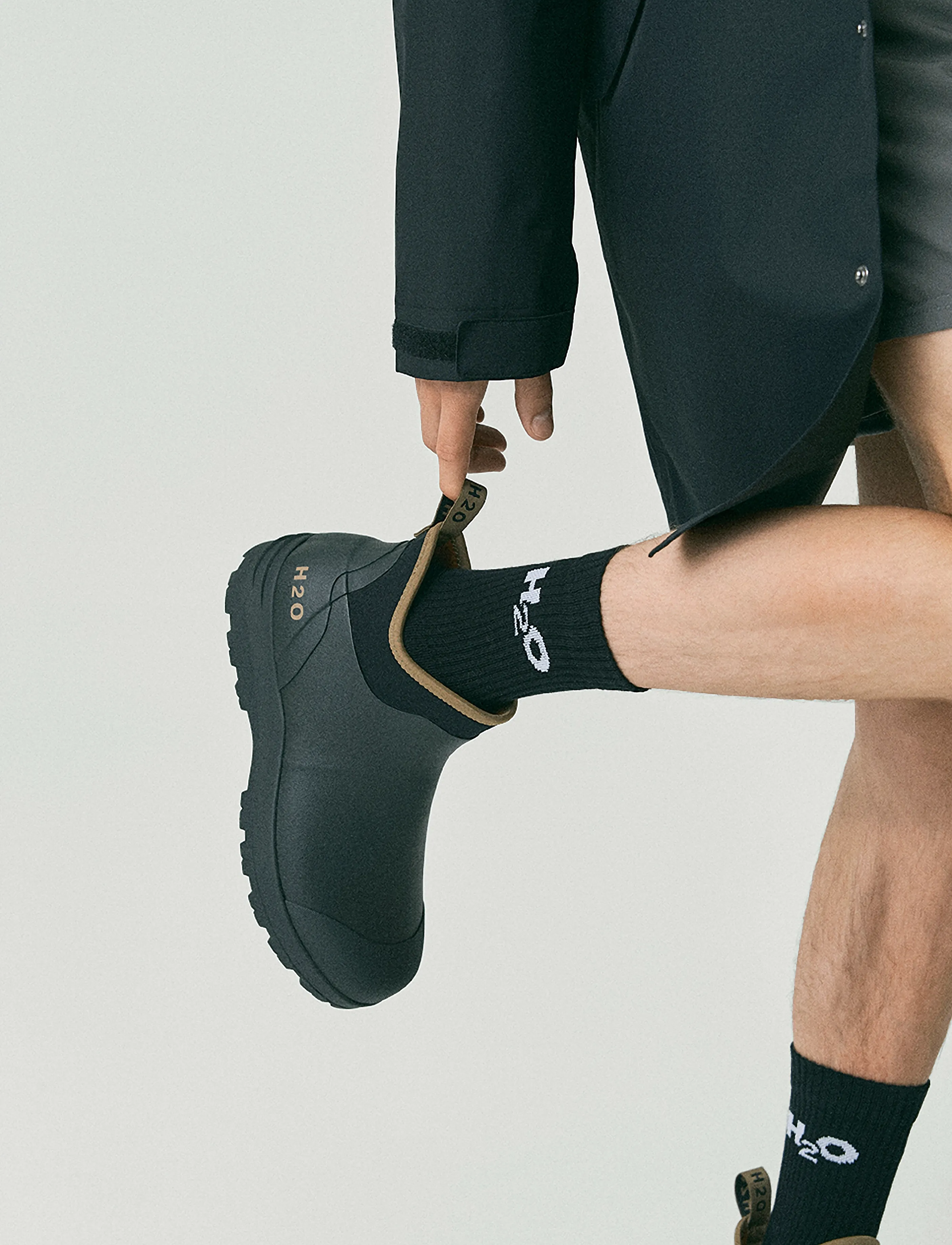 H2O Rubber Boots, 42, Black, Sport Sko > Sport Rain Boots, Dame