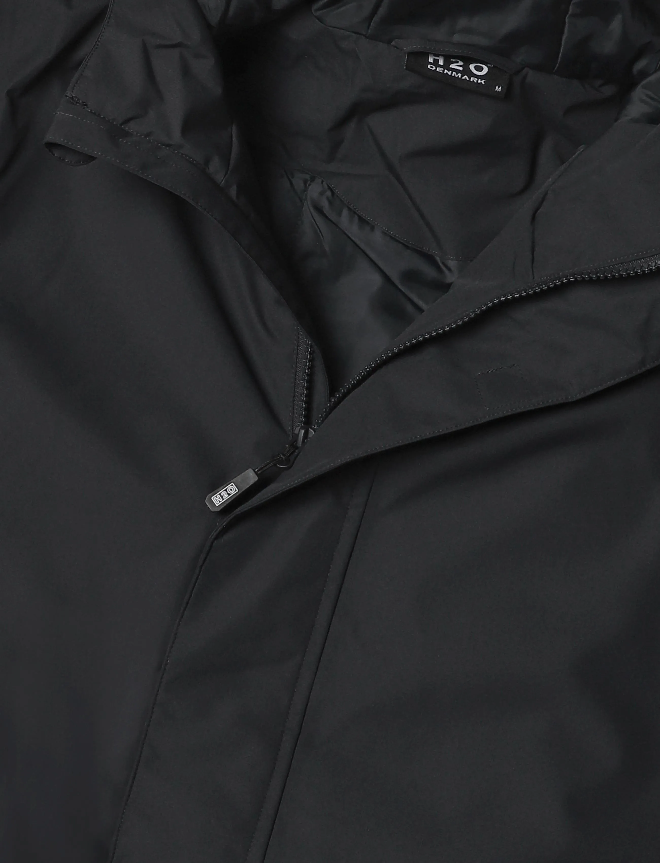 H2O - Læsø Padded Long Jacket - navy - 4