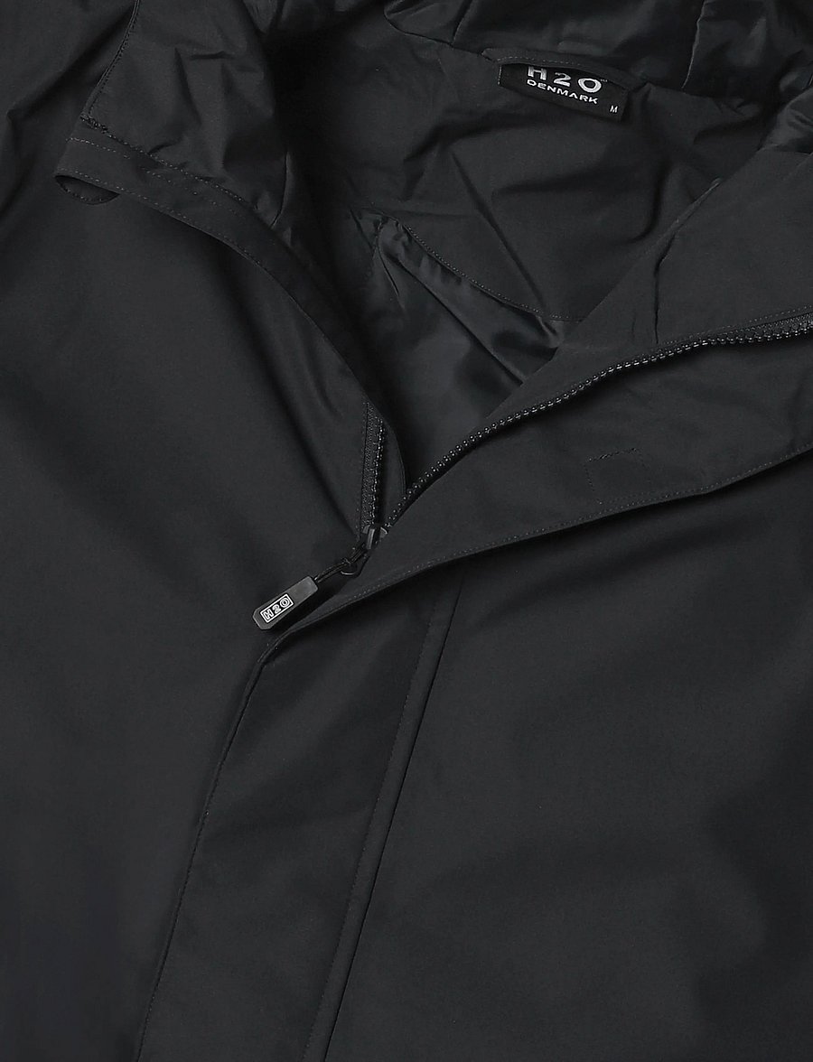 H2O - Læsø Padded Long Jacket - outdoor jacken - navy - 4