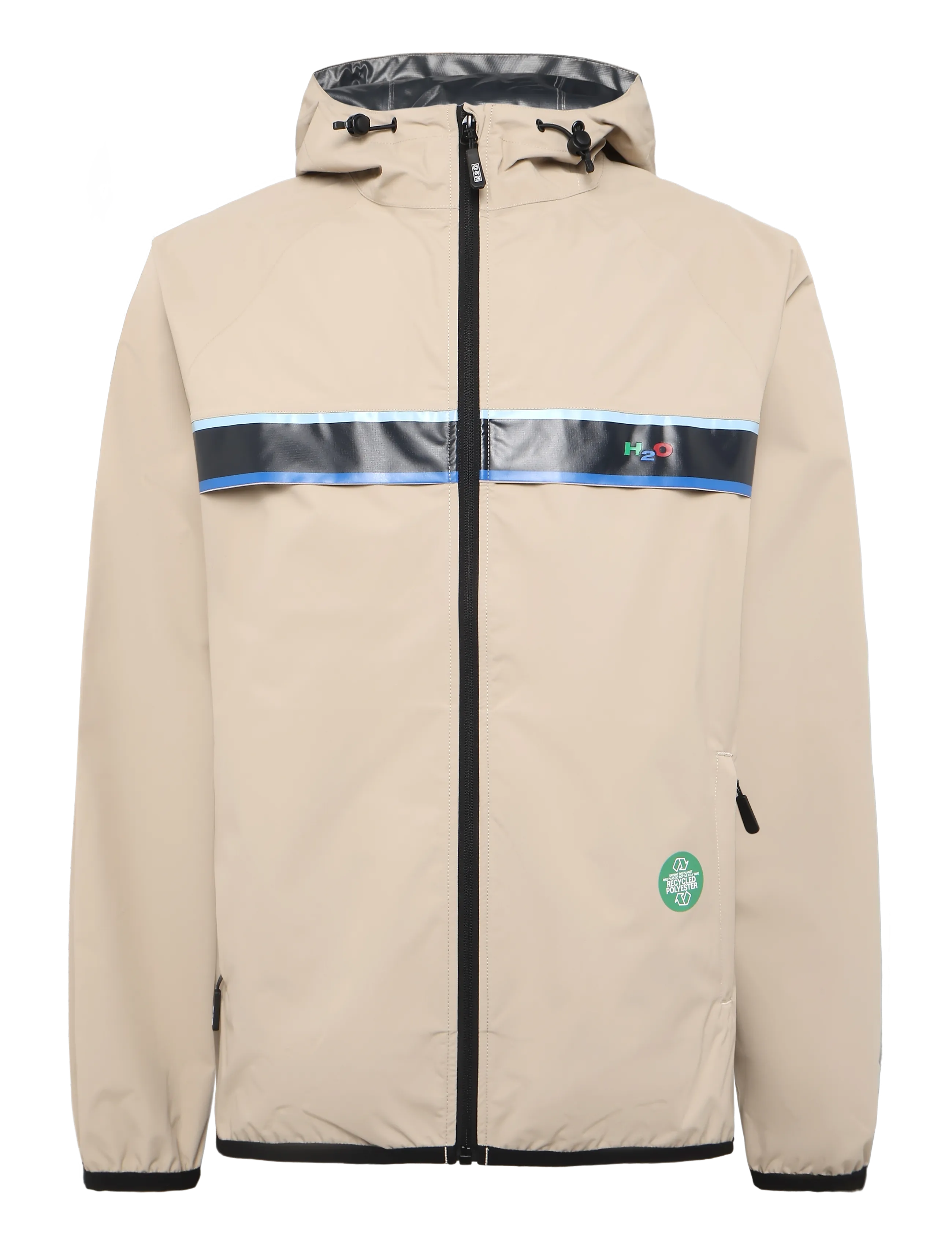 H2O Classic LW Rain Jacket - Vihmamantlid - WARM GREY / beige