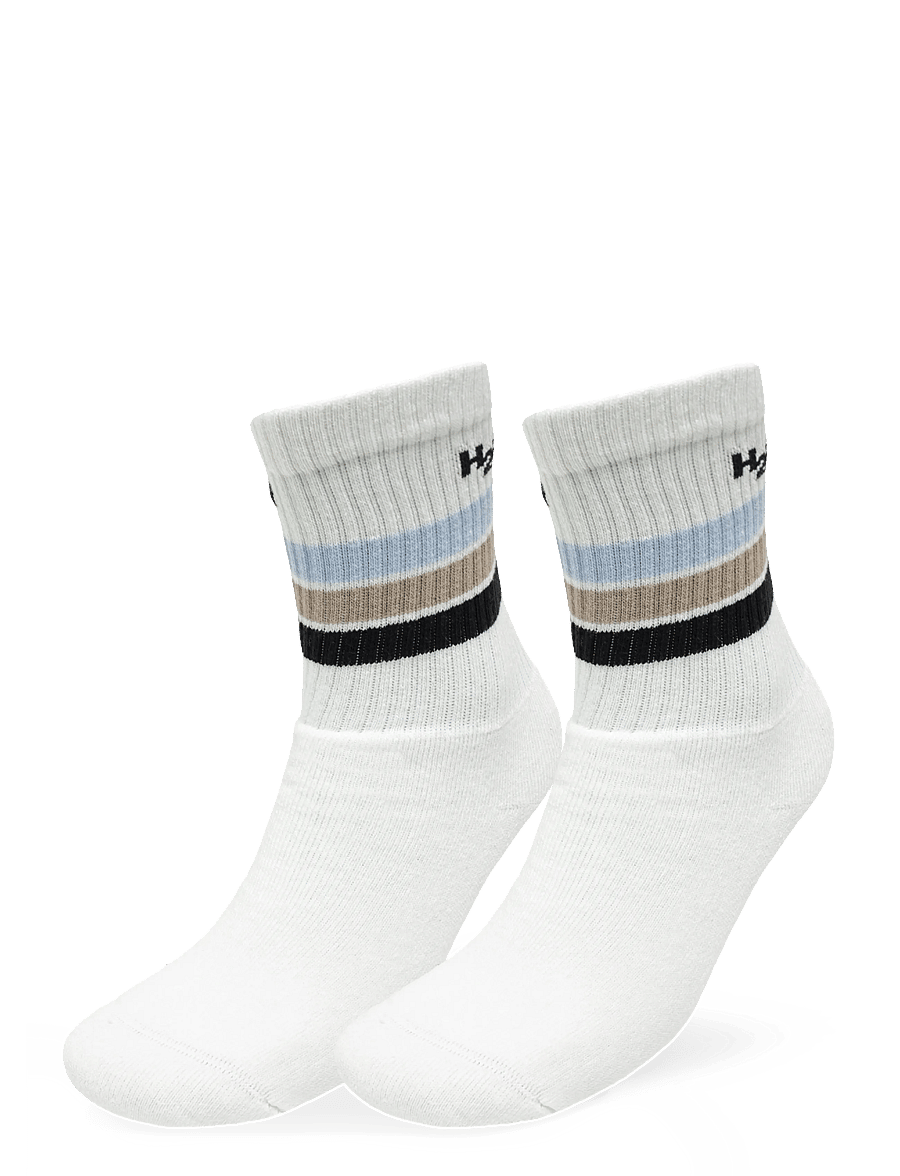 H2O - 2-Pack Classic Sock - sportstrømper - white/light blue/navy - 1