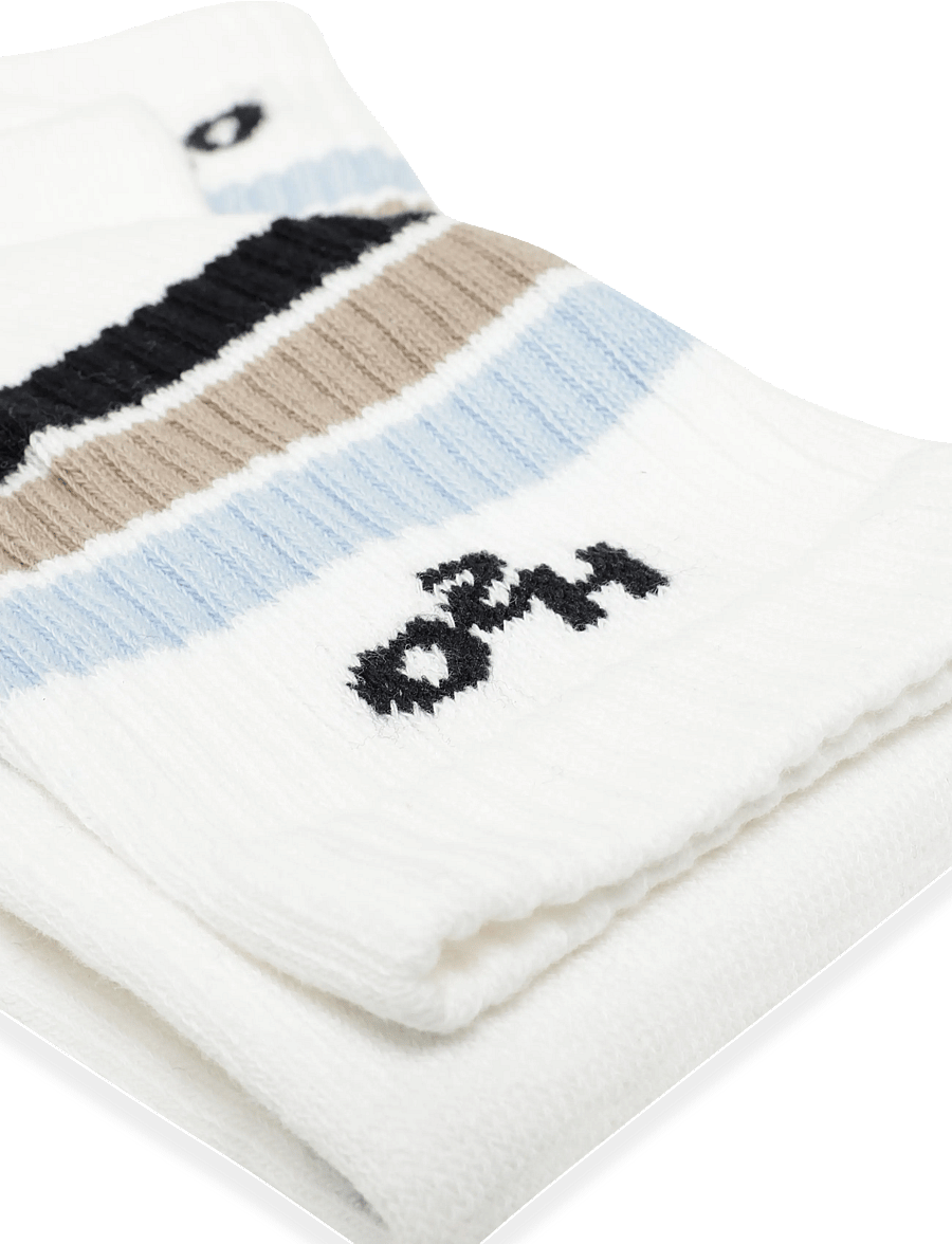 H2O - 2-Pack Classic Sock - sportstrømper - white/light blue/navy - 3