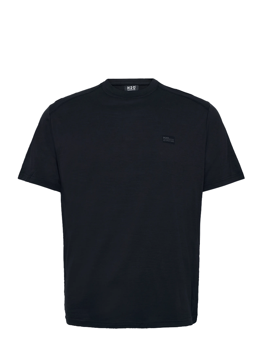 H2O - Birkholm Essential Baselayer Tee - t-shirts - black - 1