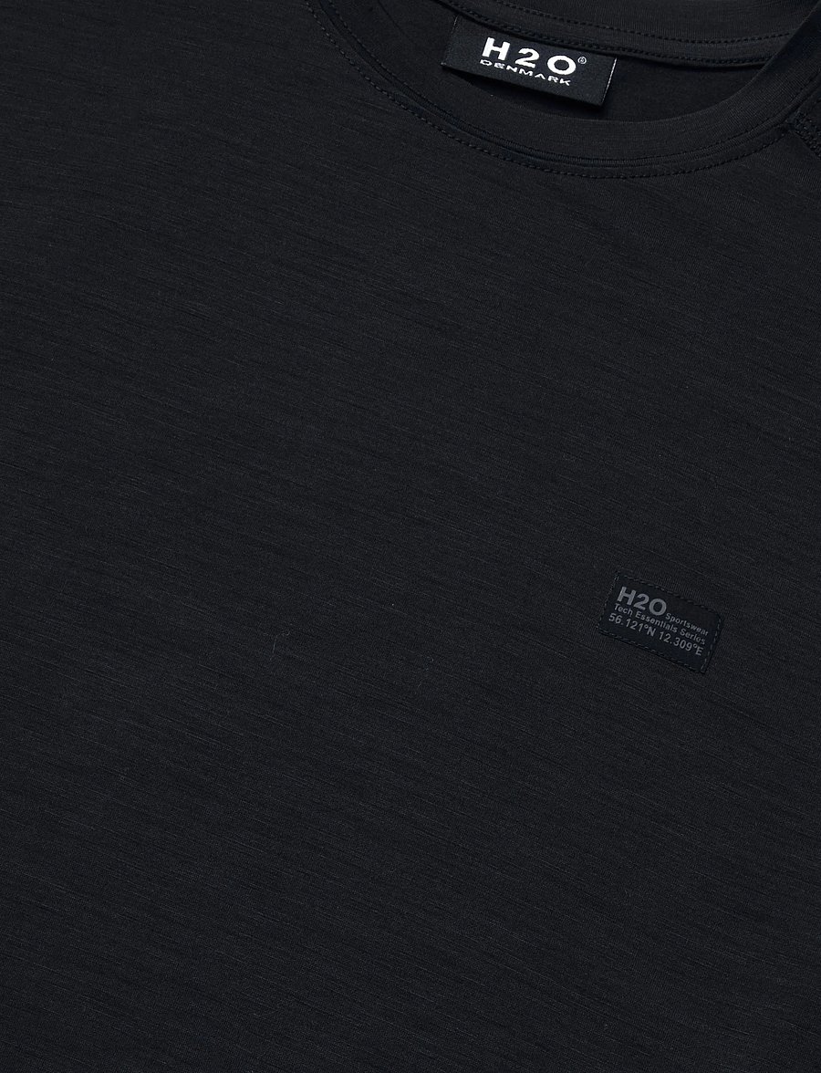 H2O - Birkholm Essential Baselayer Tee - t-shirts - black - 4